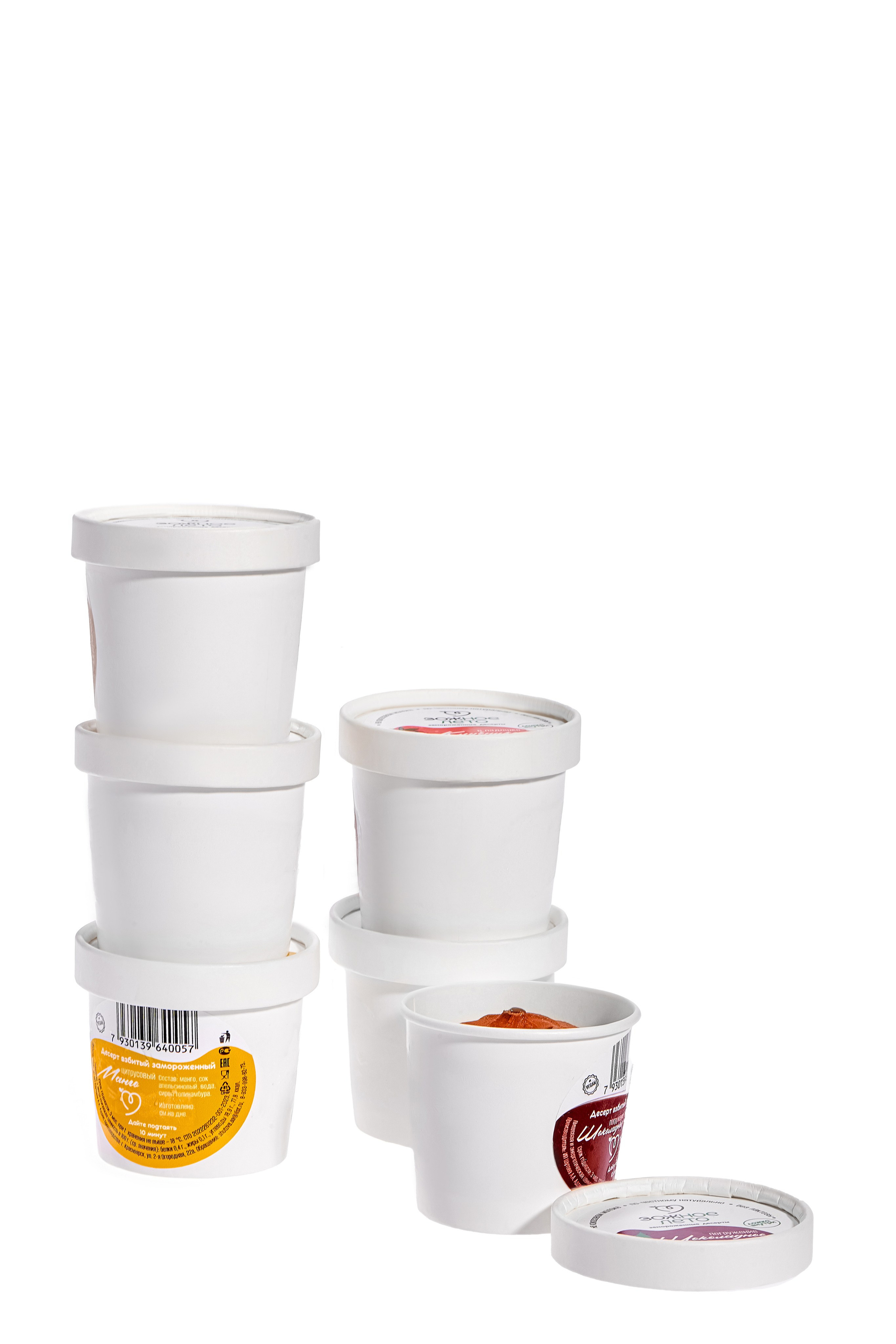 Портфолио каталожной съёмки: замороженные десерты "ЗОЖное лето". Фотограф Яковлев Роман — Красноярск