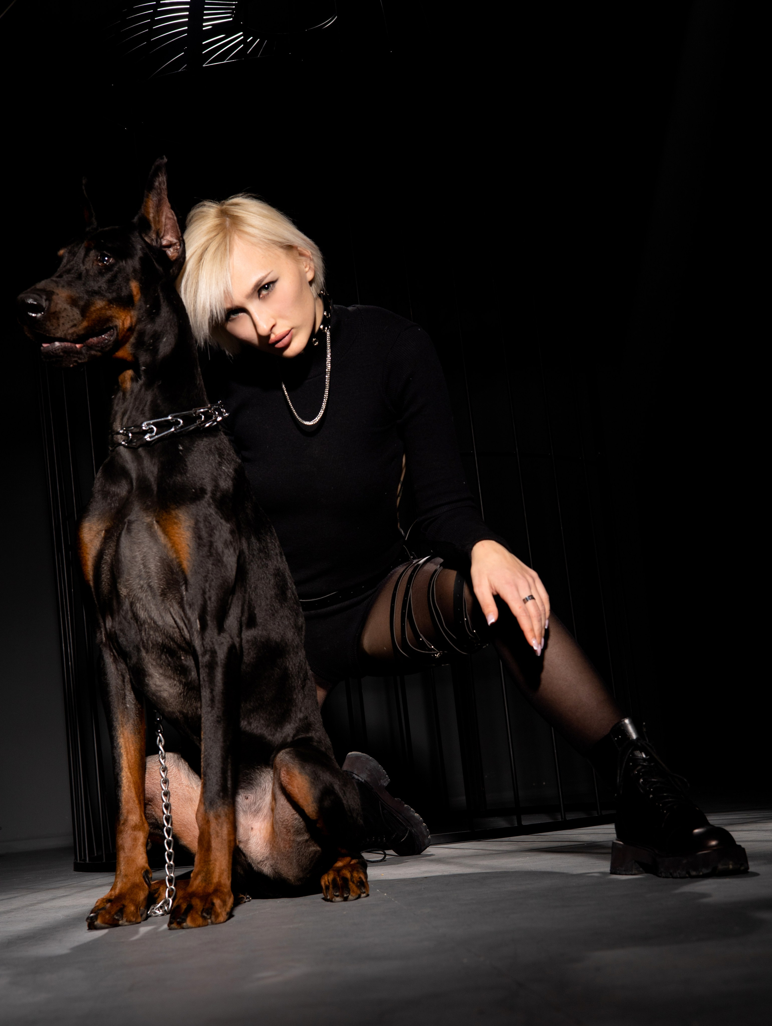 Александра Лис и Кайен. Фотограф Владивосток