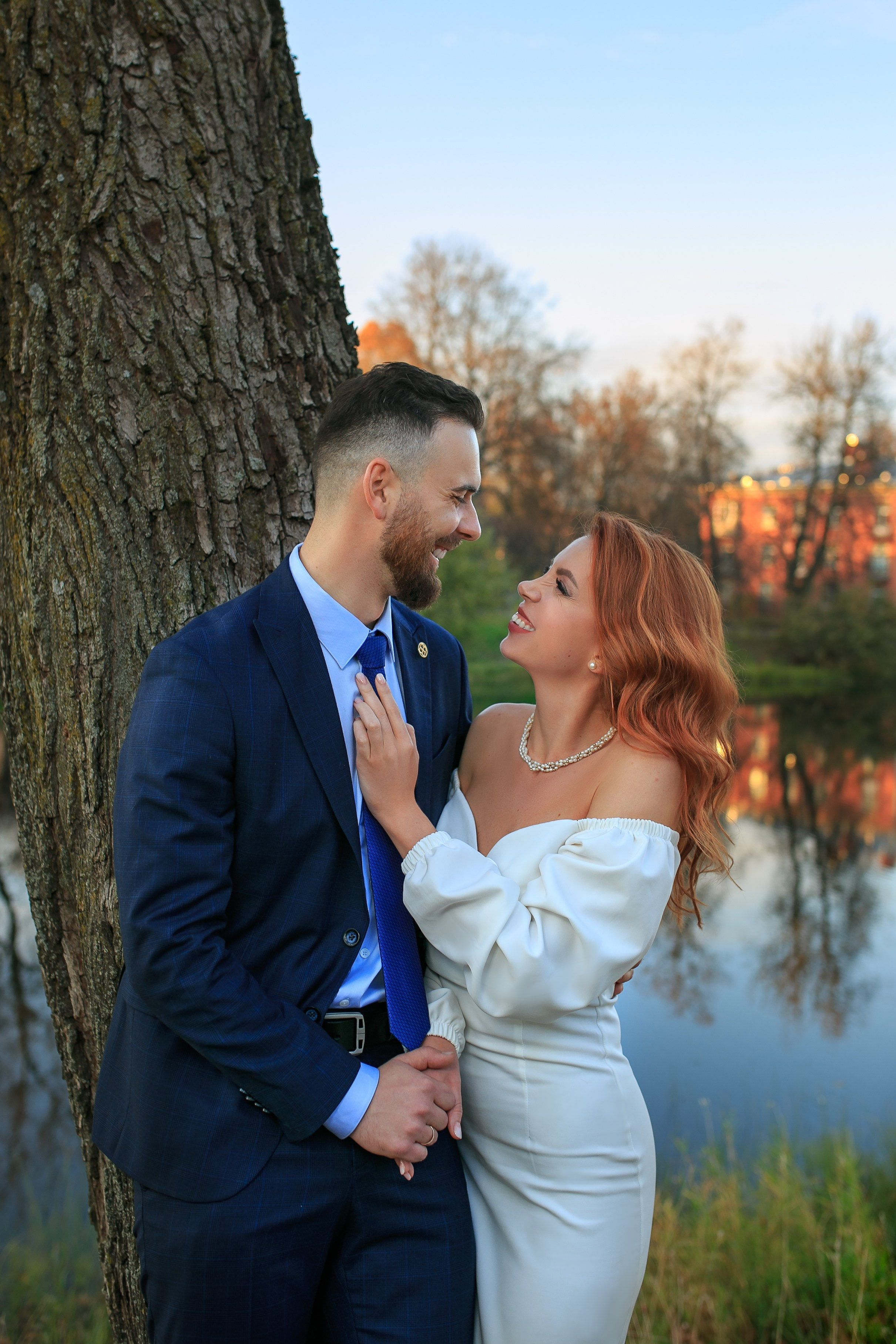 Свадебная сьемка в Пушкине. Свадебный и Репортажный фотограф в Санкт-Петербурге