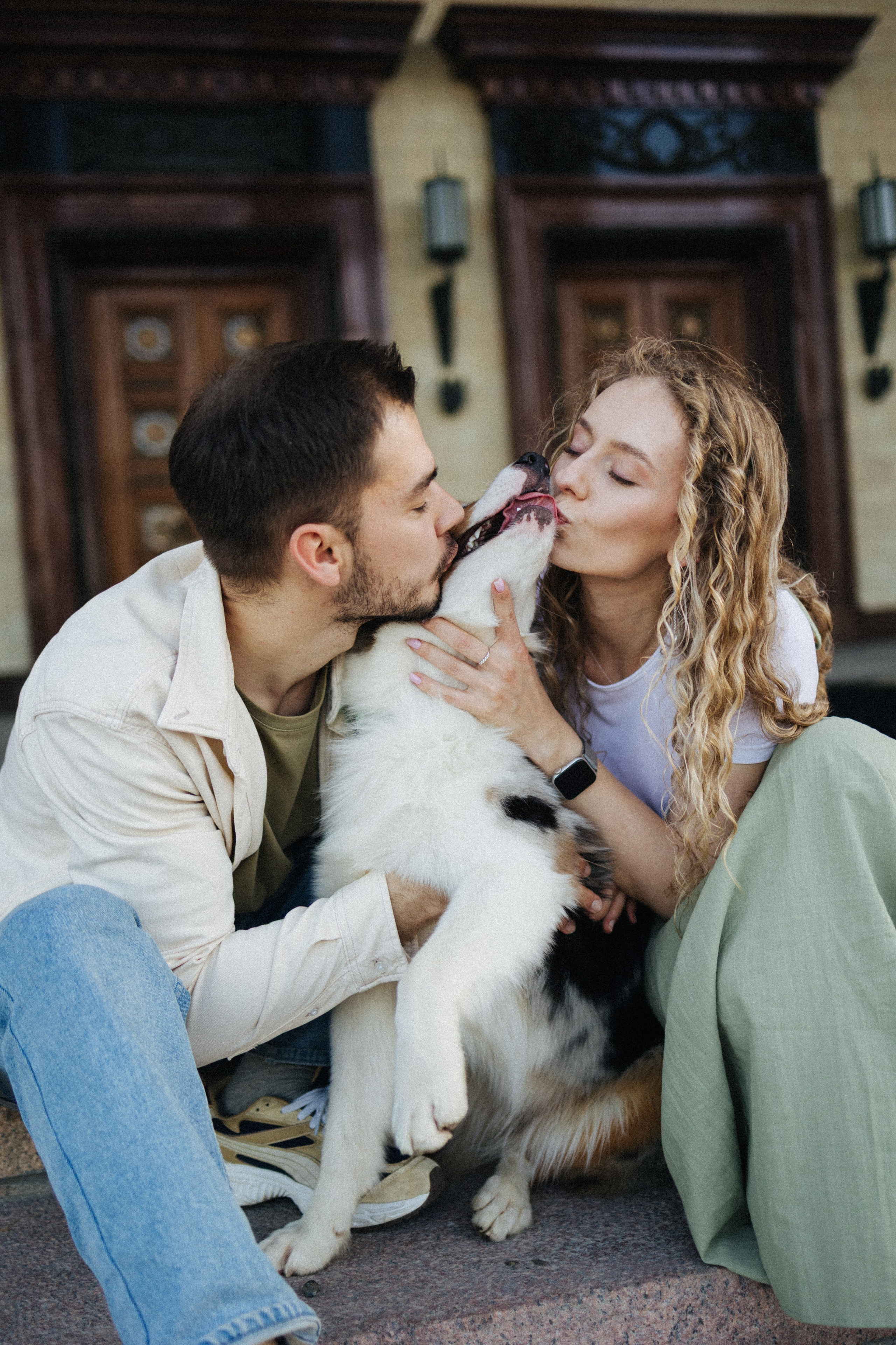 Настя, Влад и Лэйк. Фотораф — анималист Мария Шистка