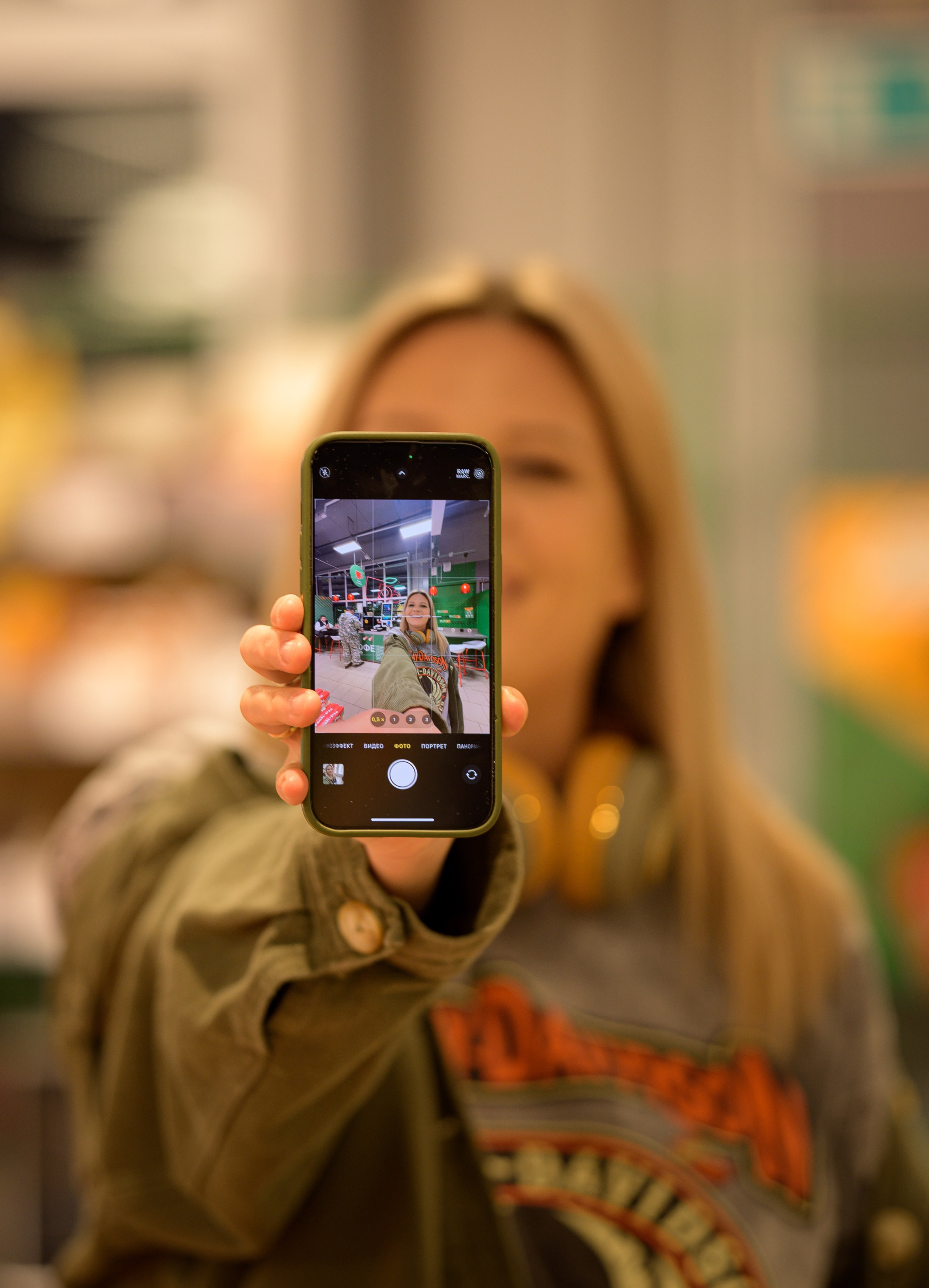 В супермаркете с Натальей. Семейный и детский фотограф в Шатках и Арзамасе Александра Магомедова