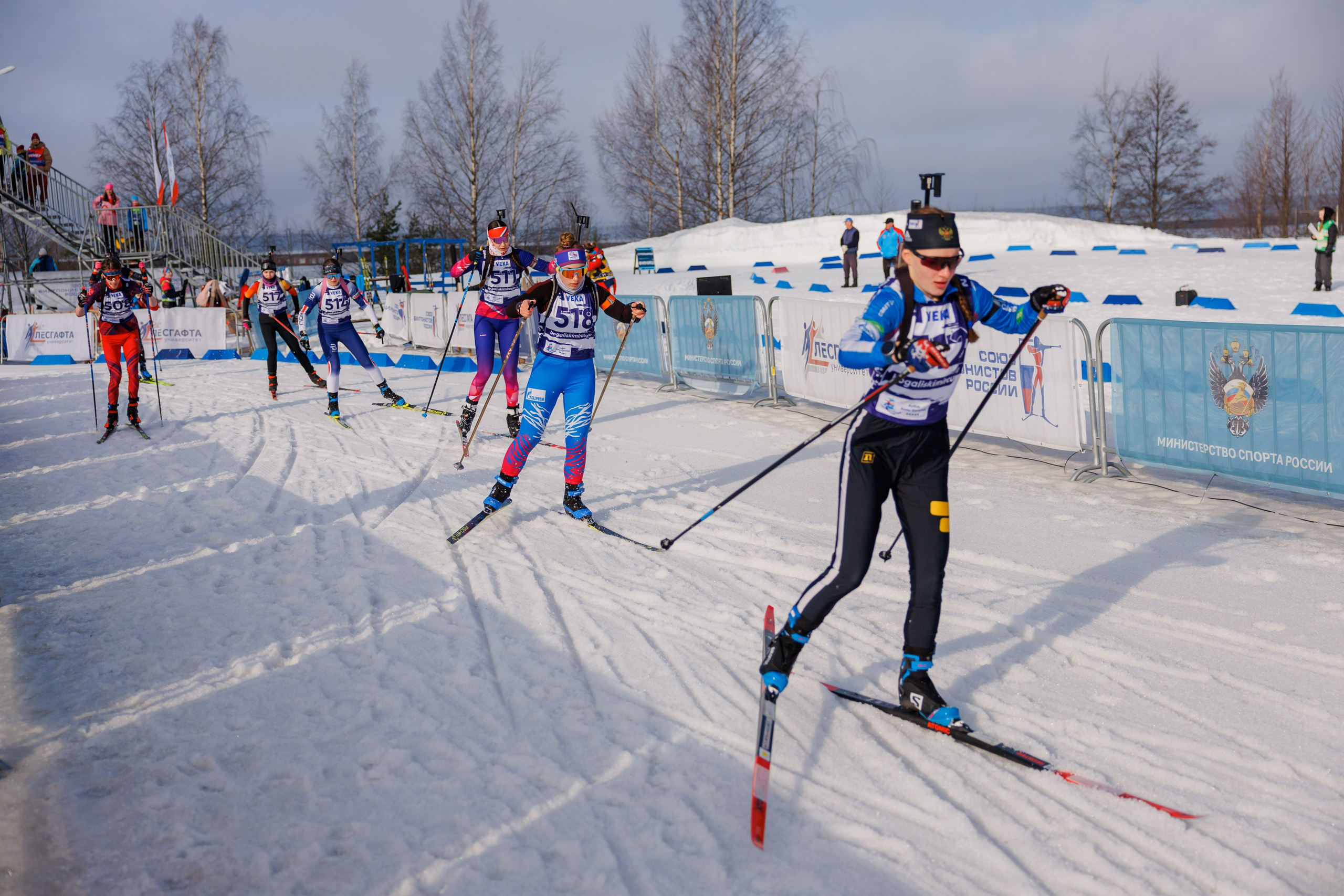 Биатлон Кубок Анны богалий УТЦ Кавголово