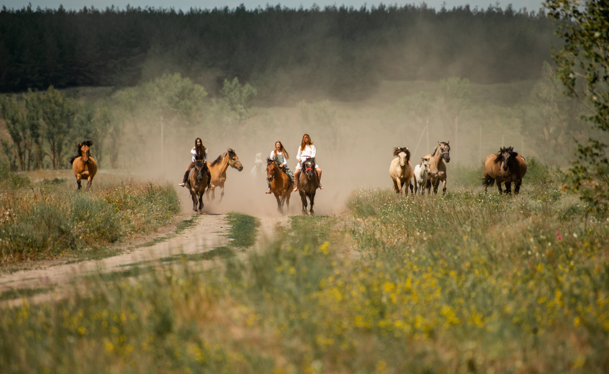 Купала в Родославном. Конный фотограф в Саратове Юлия Иванова