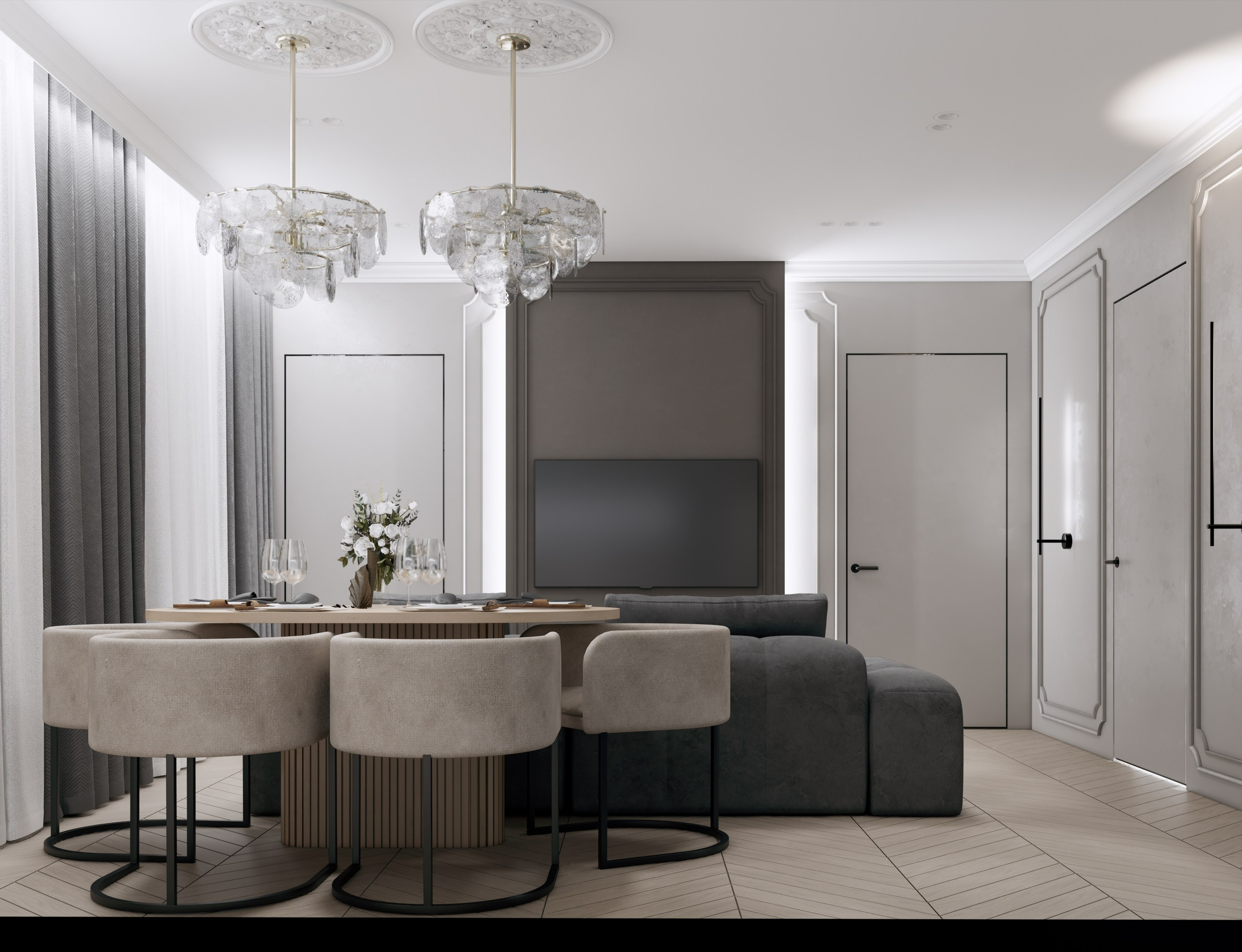 Нижегородская, 55 м². Главная