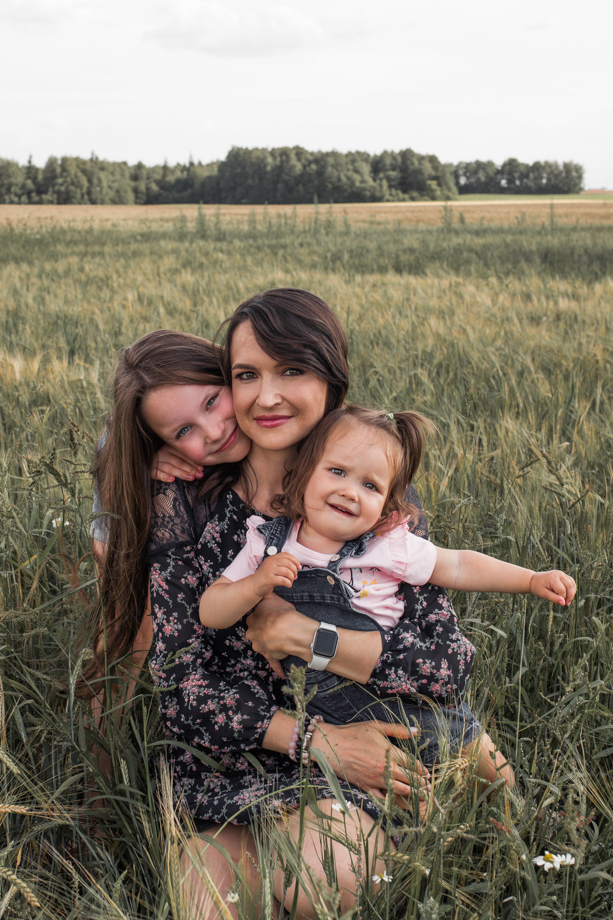 Елена, Саша и Полина