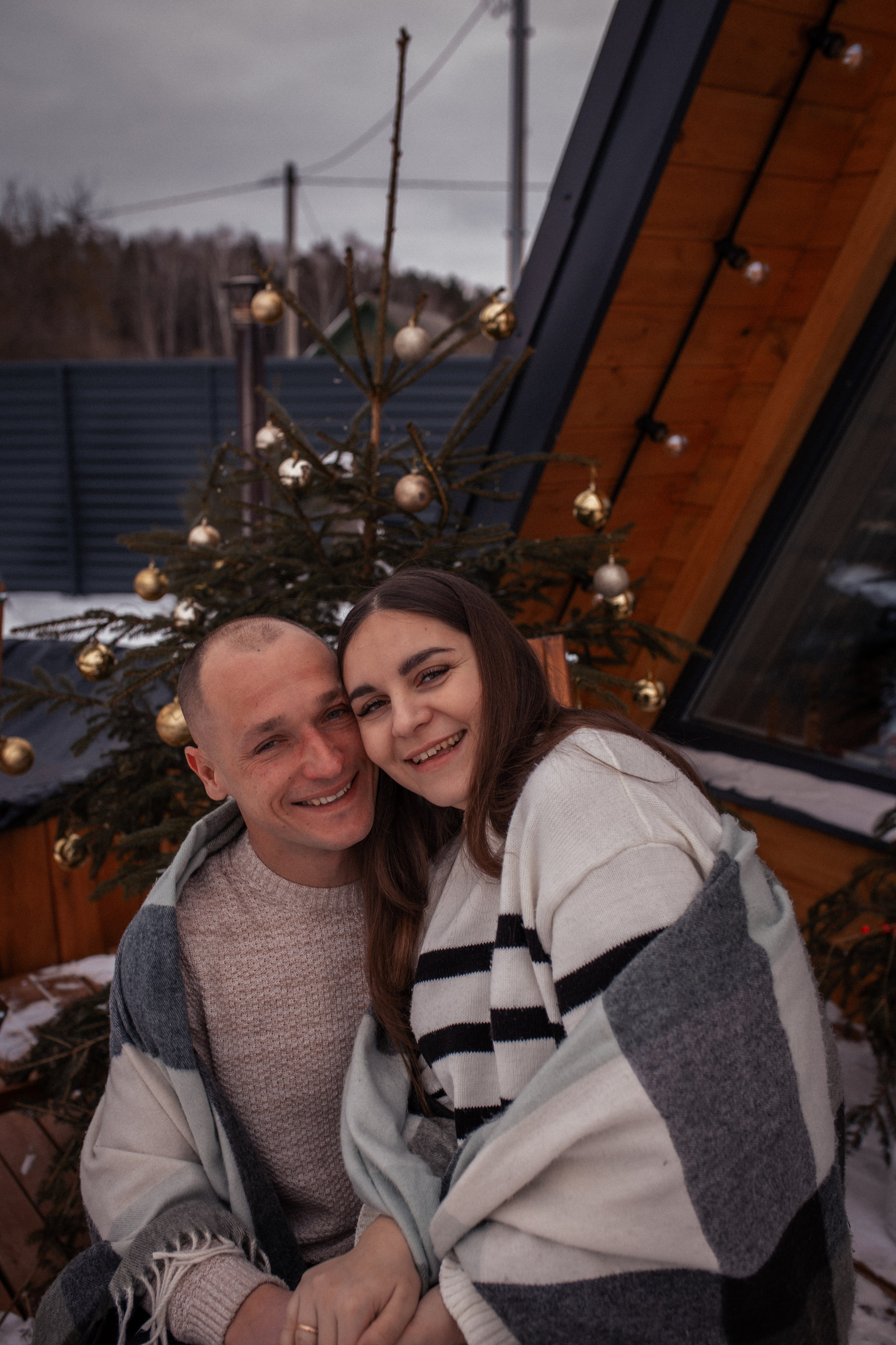 Мария с семьёй