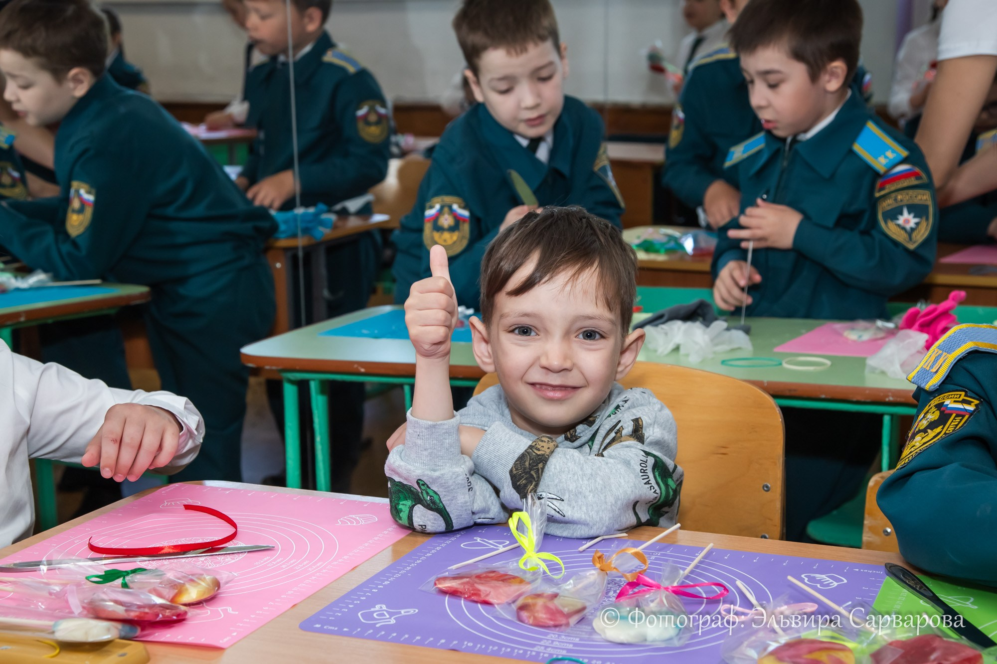 МК по карамели для ЦО 69. Репортажный Фотограф