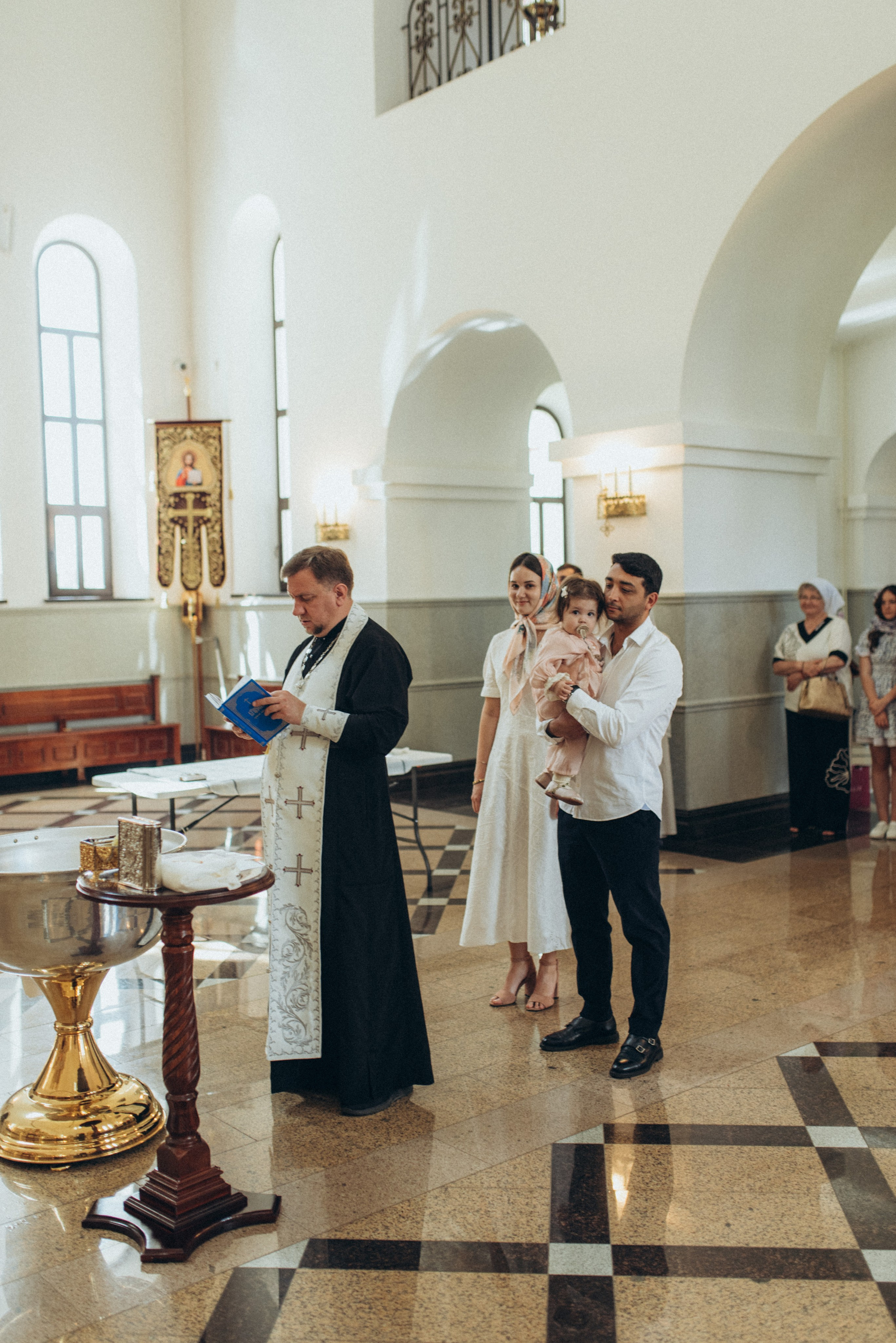 Таинство Крещения Лали. Семейный фотограф в Москве Екатерина Север