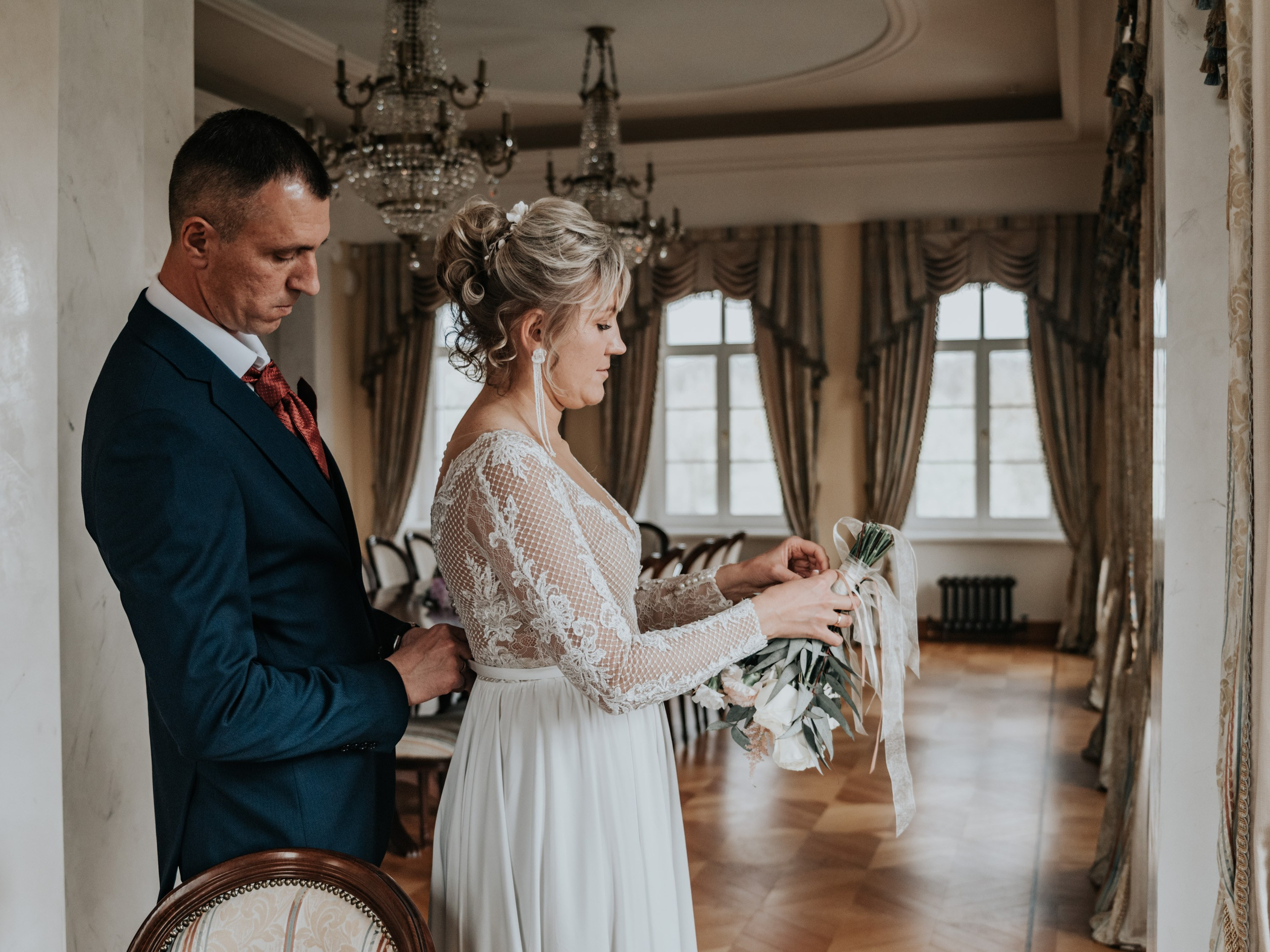 Свадебная фотосессия в усадьбе