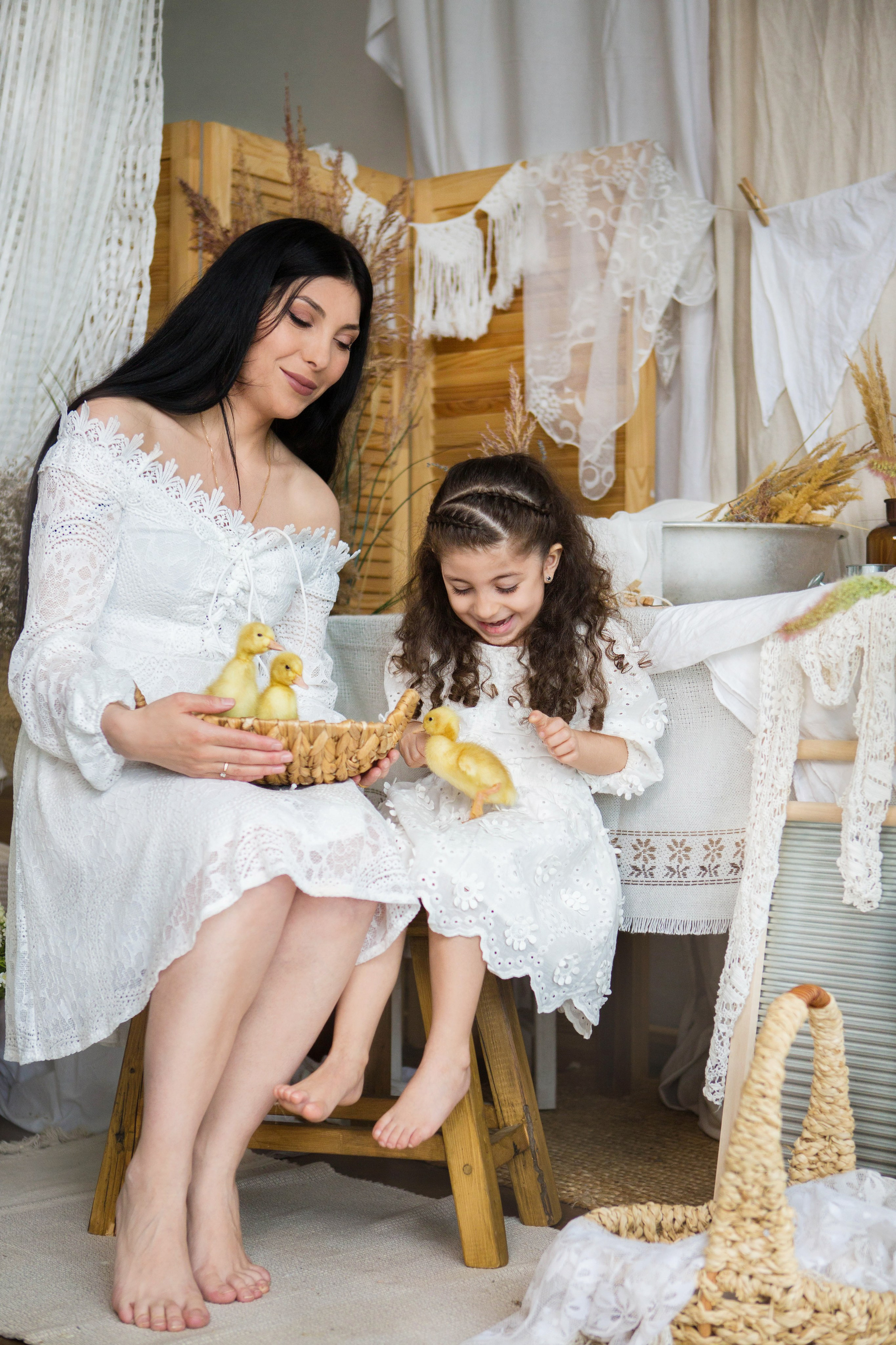 Стирка с утятами. Студия «Mestone». Свадебный семейный и детский фотограф в Краснодаре Карина Федоровская