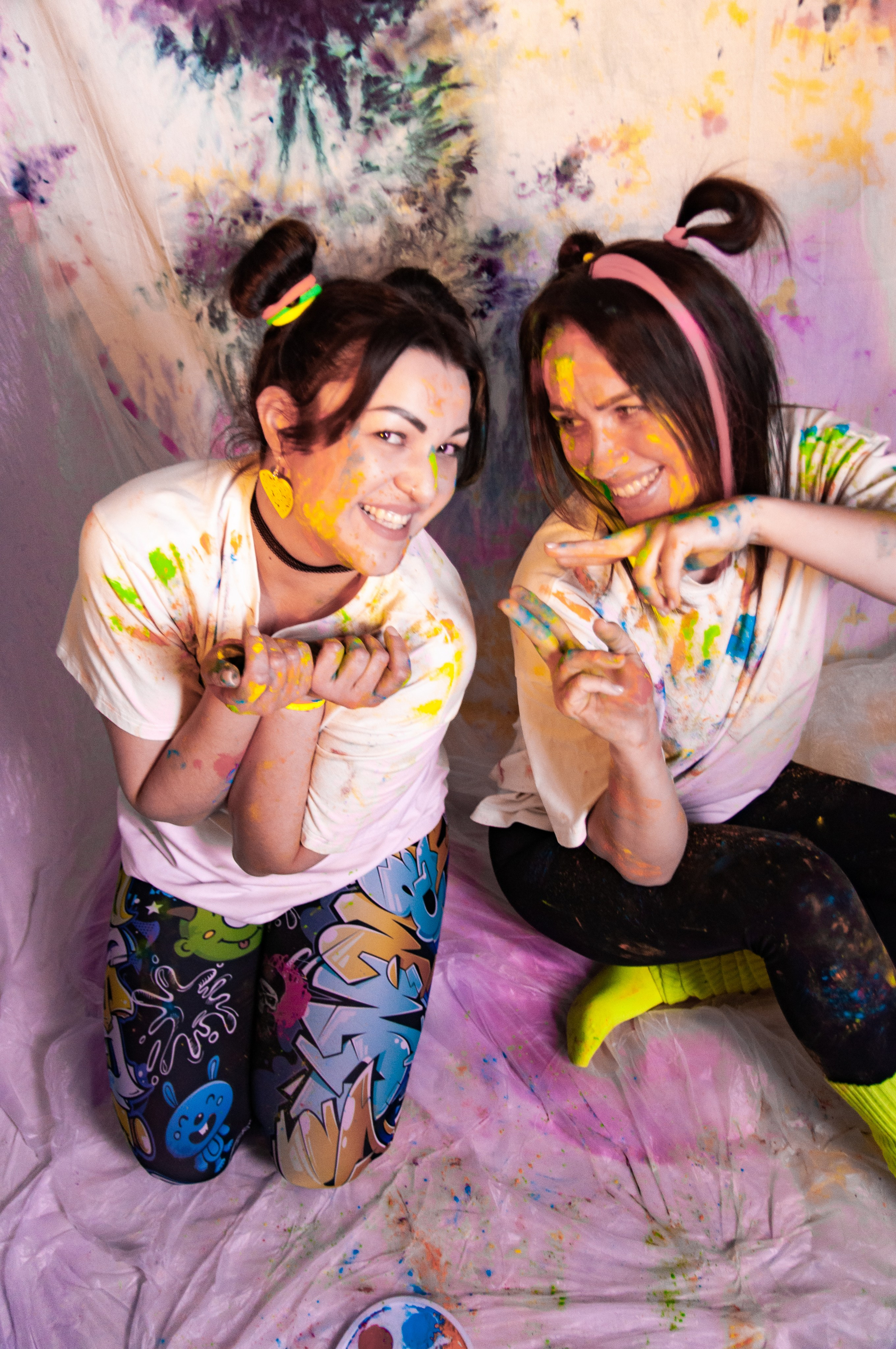 Фотопроект с красками холи. Фотограф Катя Щербина