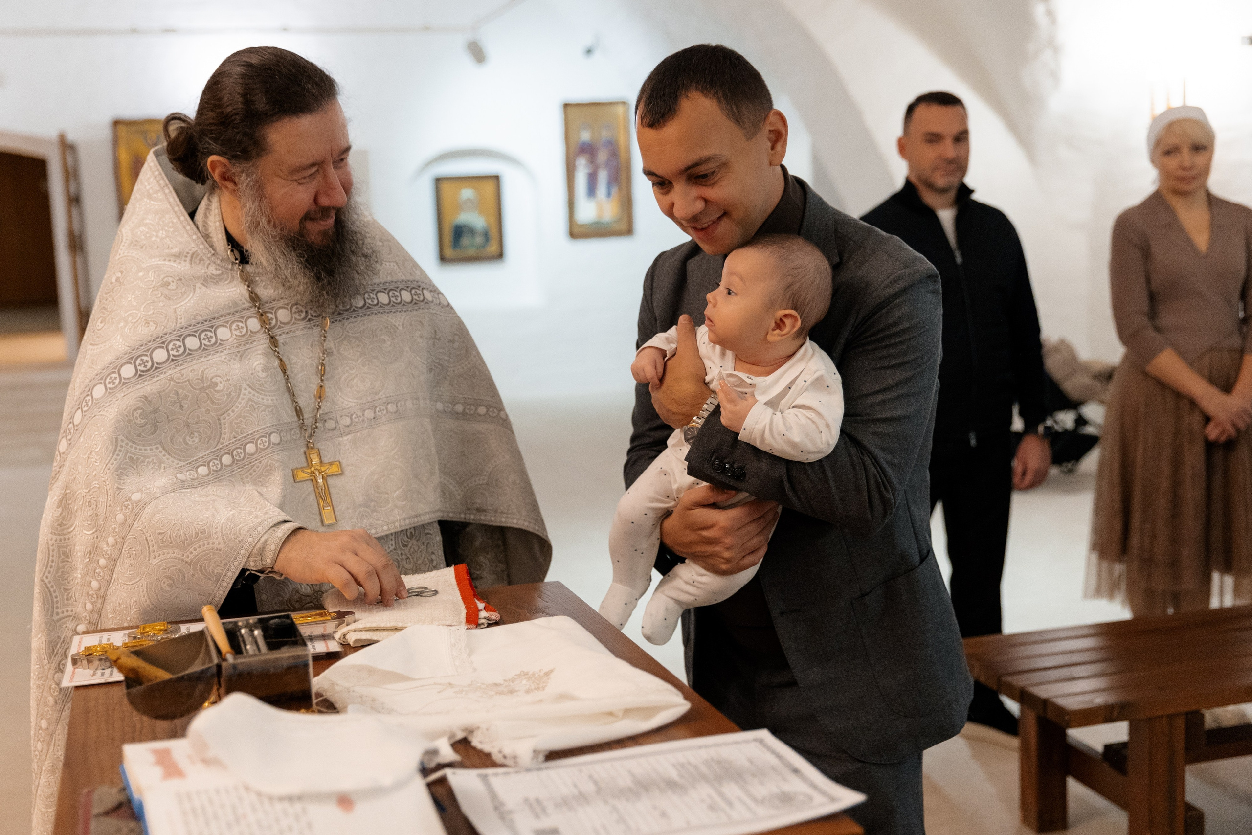 Крещение Матвея. Свадебный фотограф в Москве