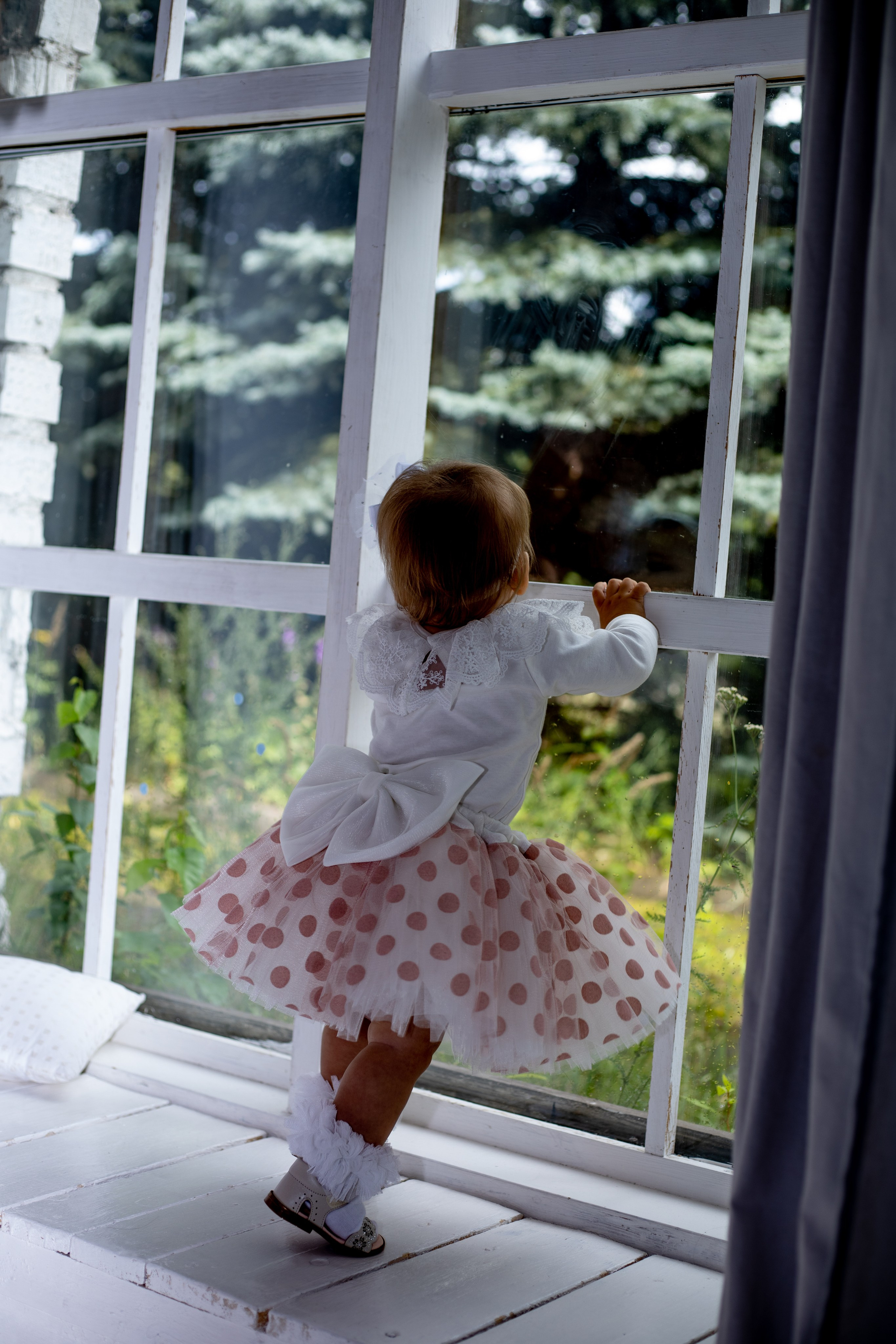 1 годик Анюте. Фотограф новорожденных в Екатеринбурге