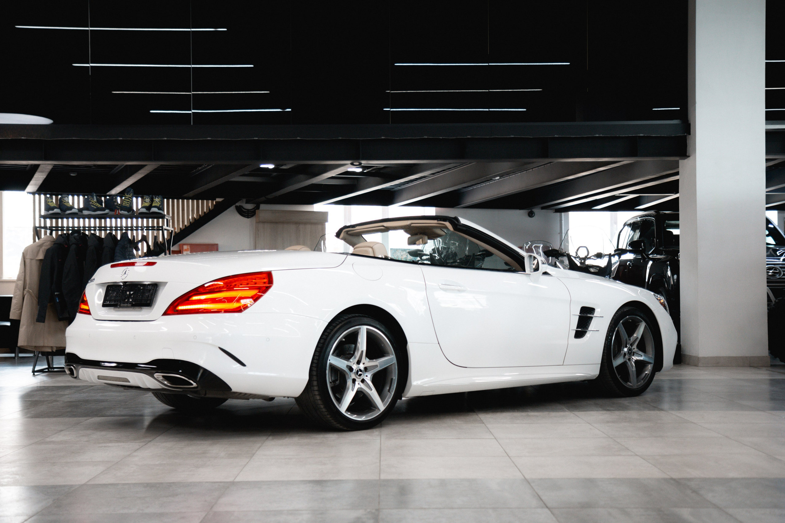 Mercedes SL550. Автомобильный фотограф и видеограф в Новосибирске|Александра Косухина