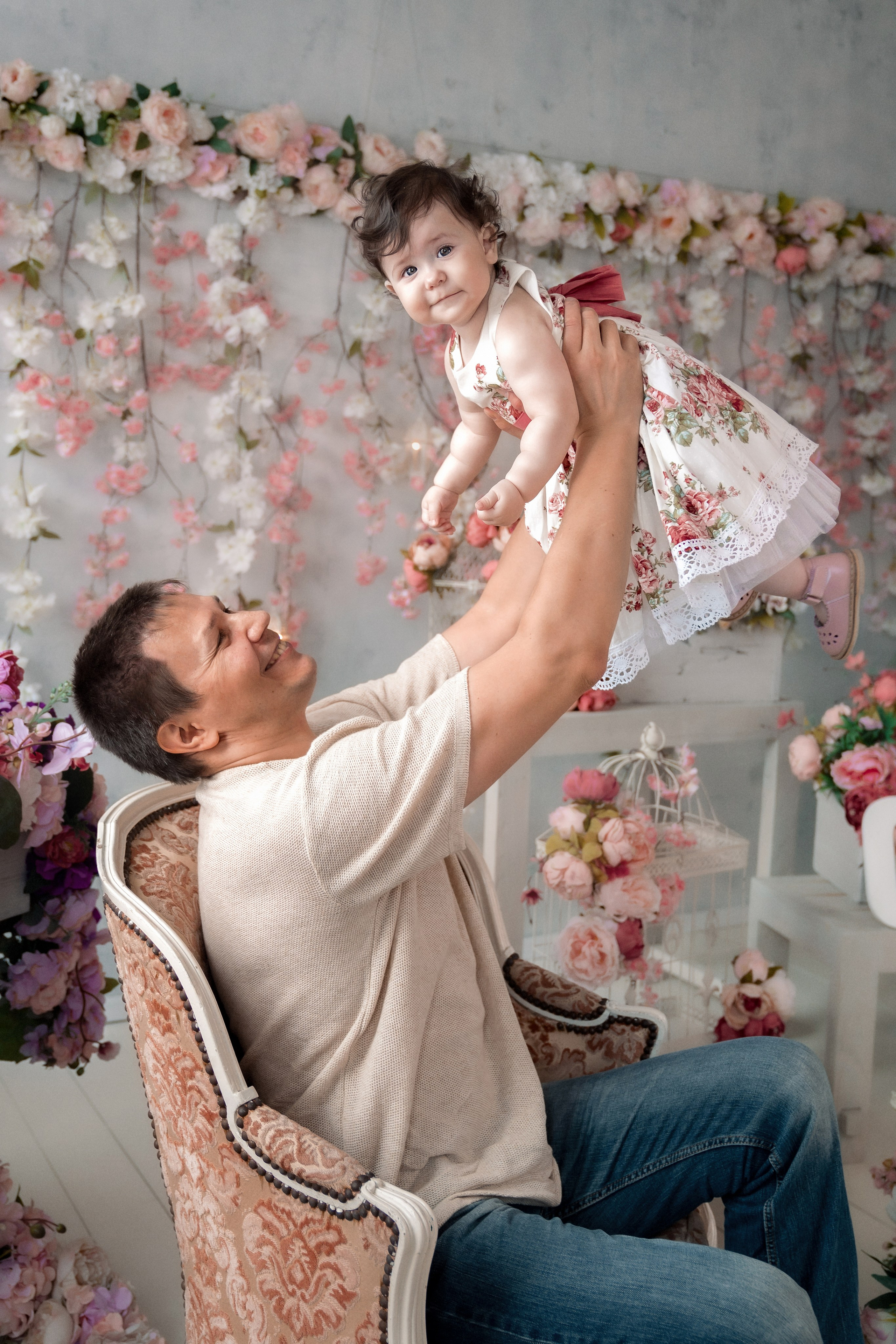 Фотосессия на годовасие Вероники. Трубинова Екатерина | Семейный фотограф | Москва