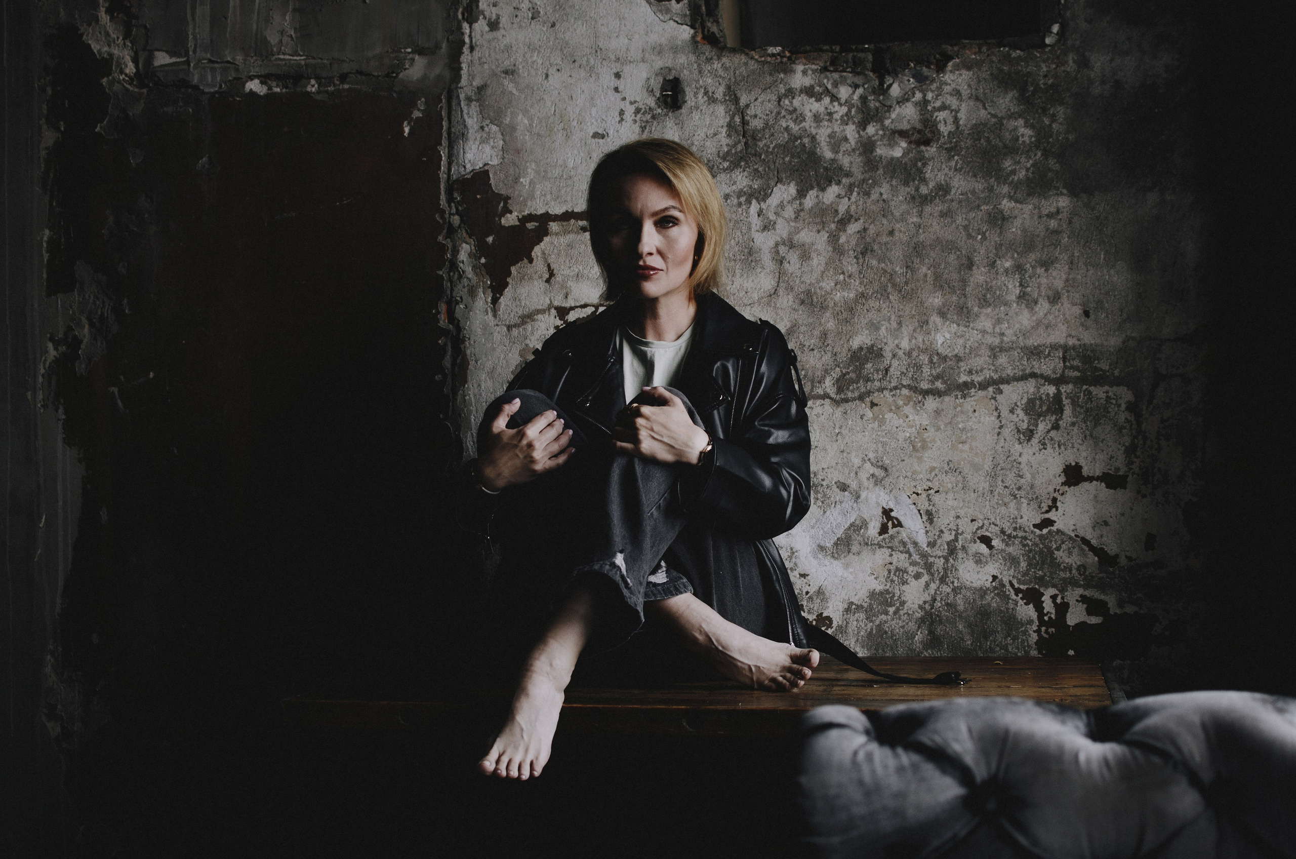 Фотосъемка для Ю. в образе «рок». Портретный и репортажный фотограф в Санкт-Петербурге Варвара Жукова