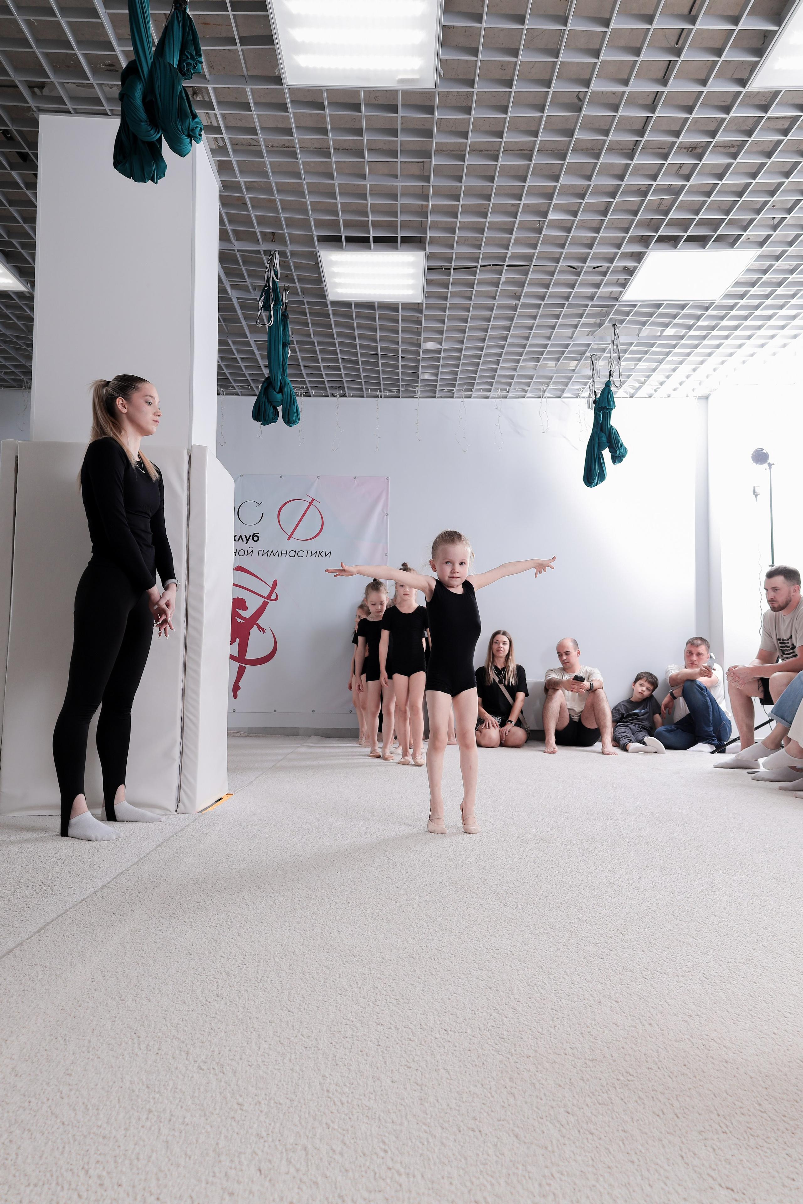 Открытый урок гимнастика. Фотограф Надршина Лилия