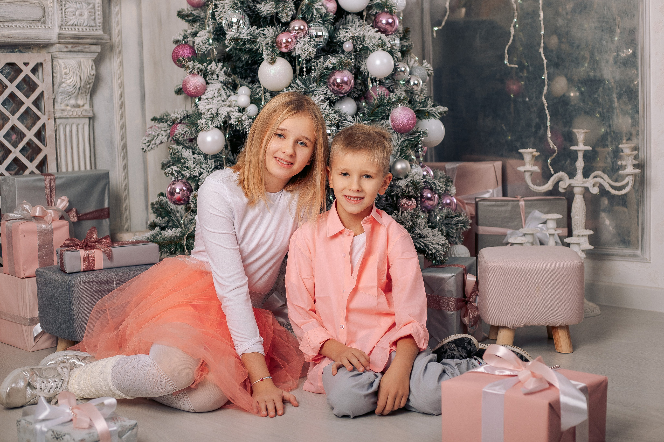 Новогодняя фотосессия фотодень спб с кроликами. Фотограф в Санкт-Петербурге, Анна Скворцова