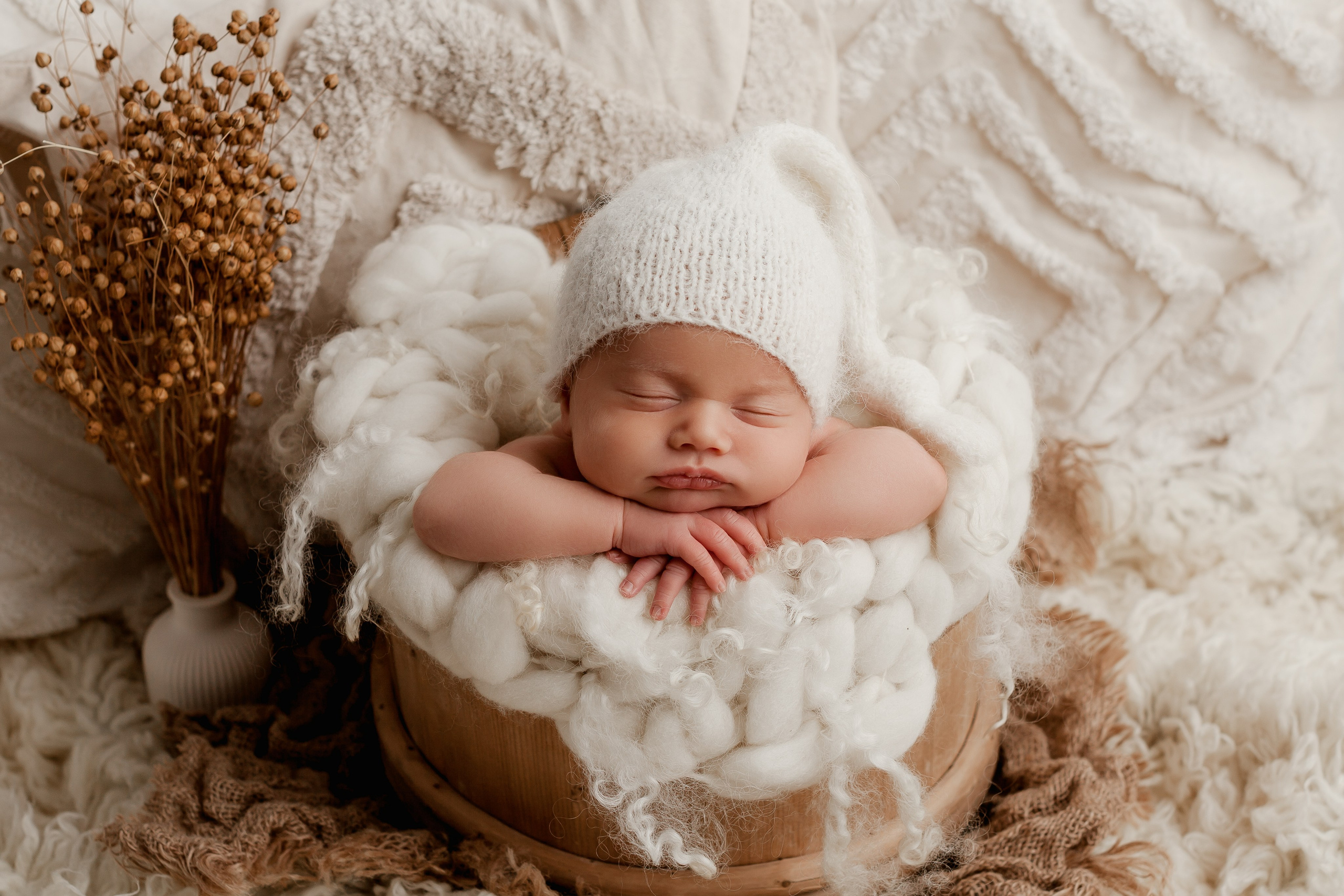 Новорожденные. Фотограф новорожденных в Уфе Инзиля Сулейманова