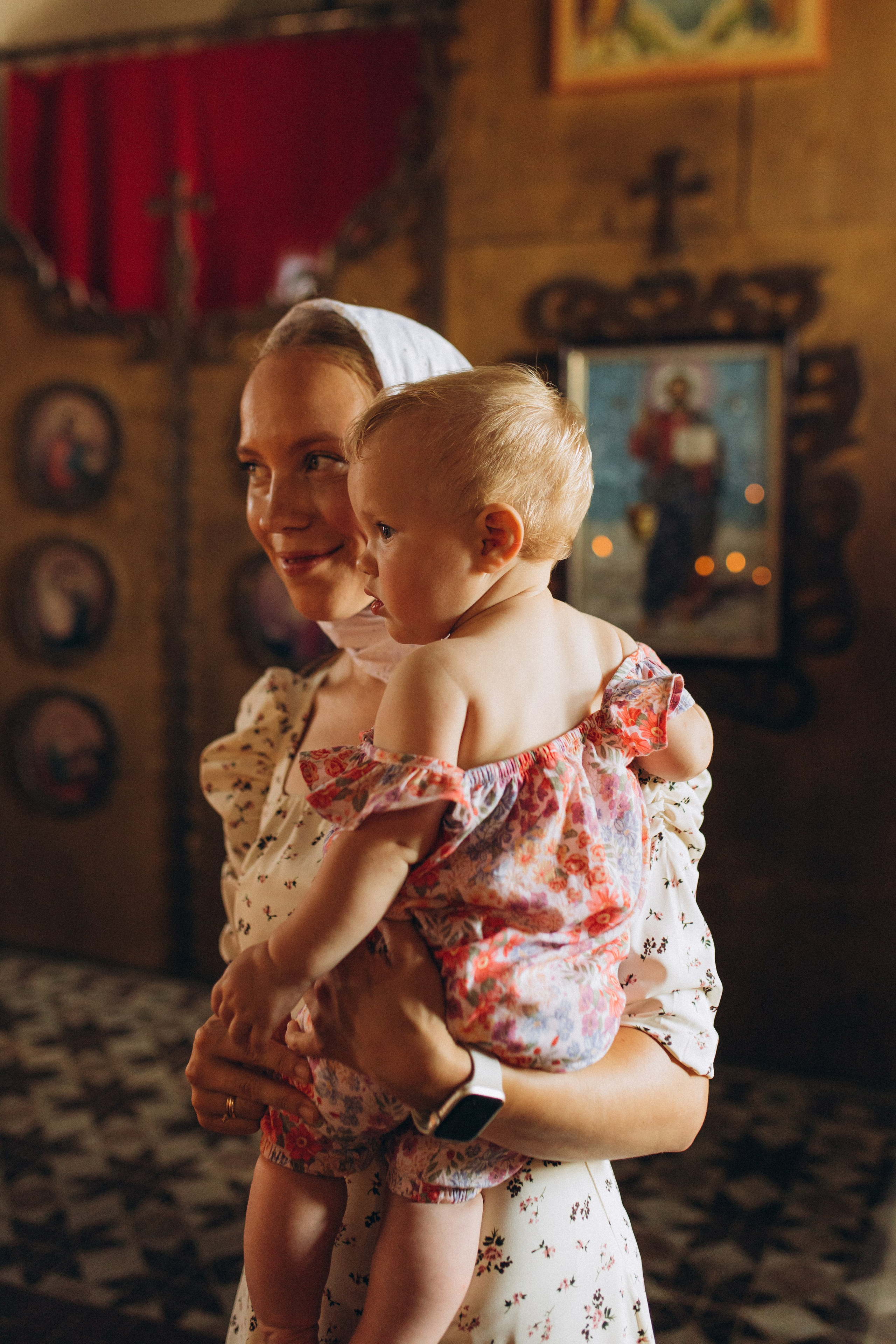 Крещение Марии. Семейный фотограф в Обнинске