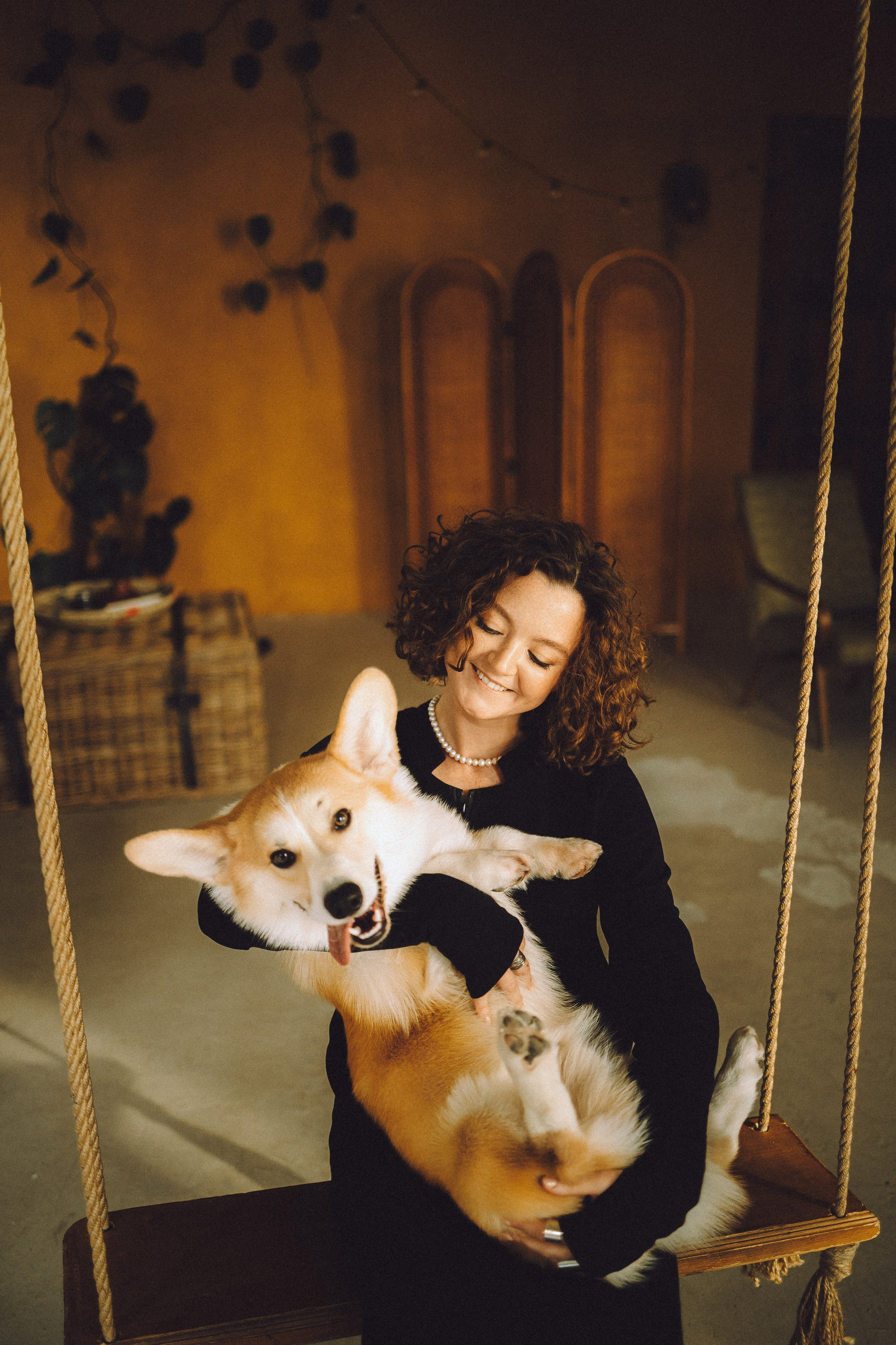 Наталья, Евгений и Мерлин