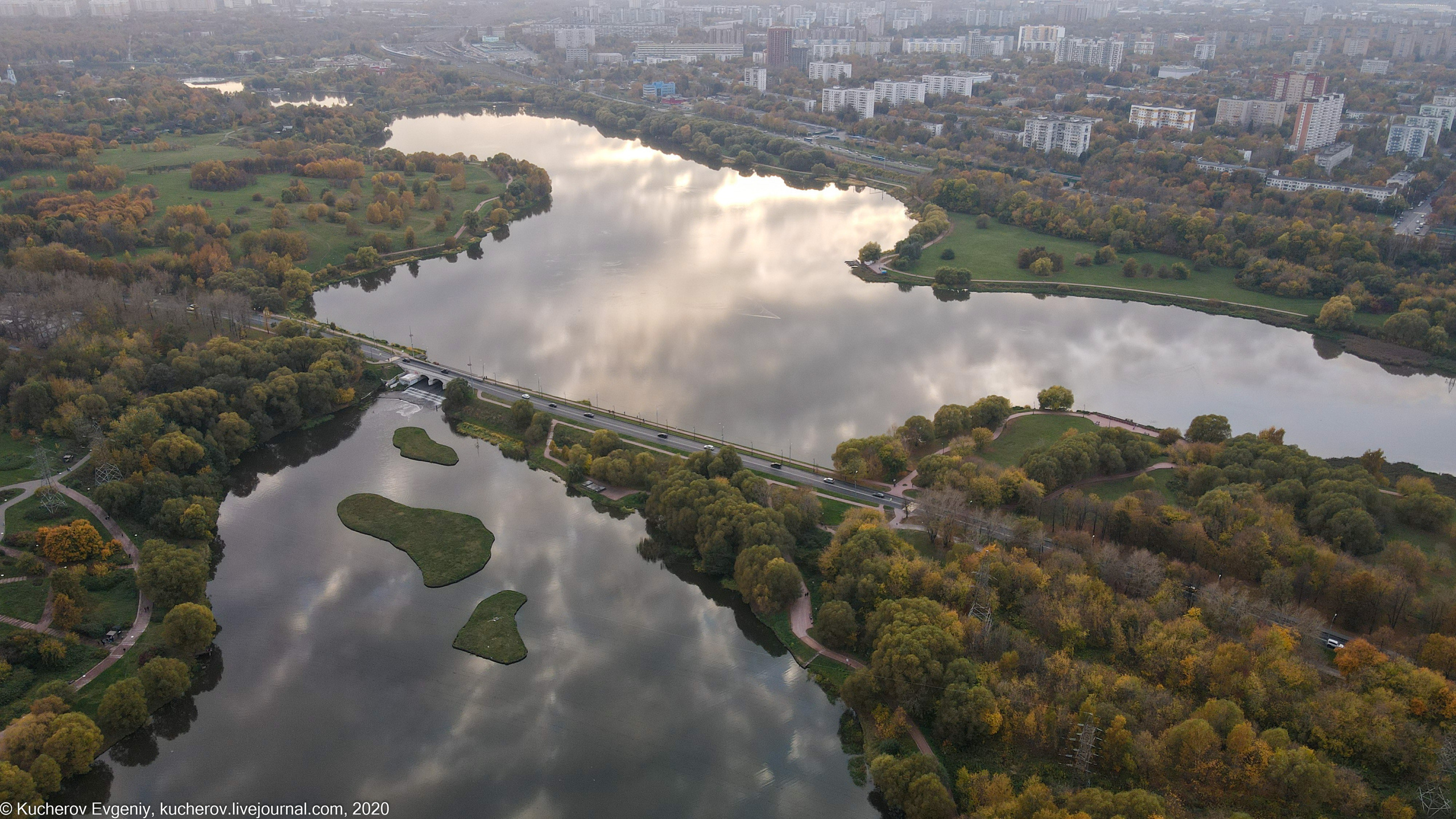 Борисовские пруды и Царицыно. Кучеров Евгений. Фотограф