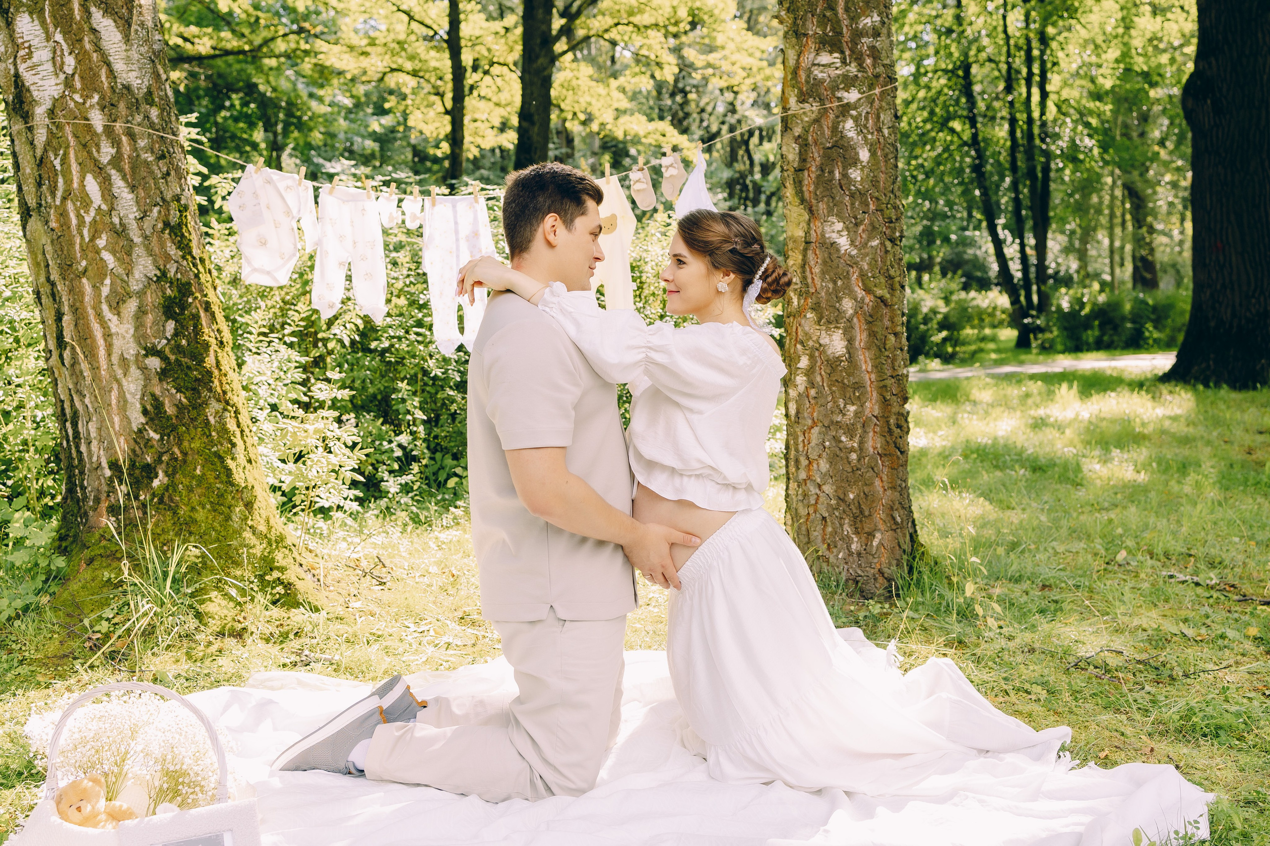 Нежная история на природе. Семейный Фотограф в Москве Евгения Симоненко