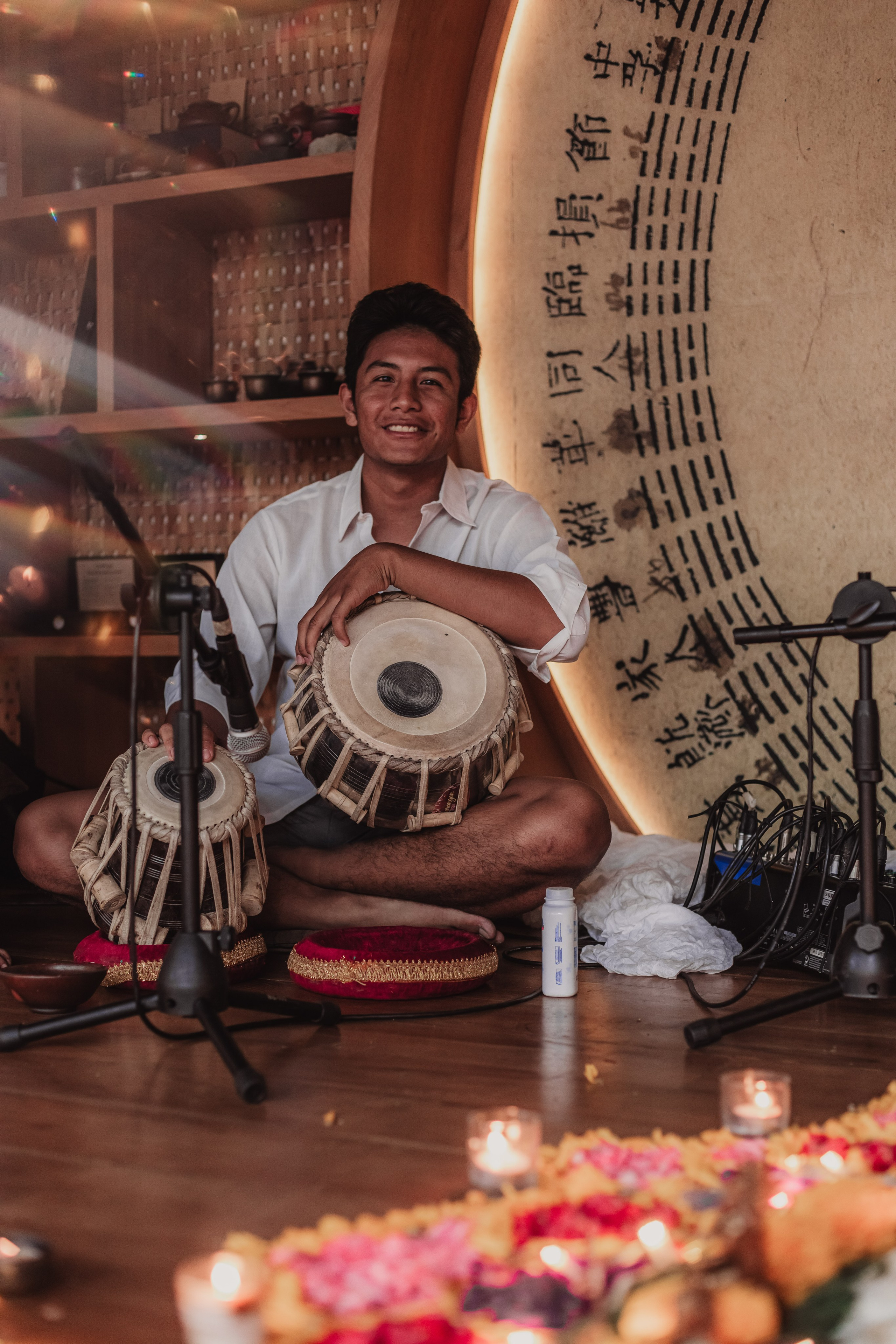 Navaratri w Bhakti Bliss at Dragon tea temple. Мариам Багдасарян