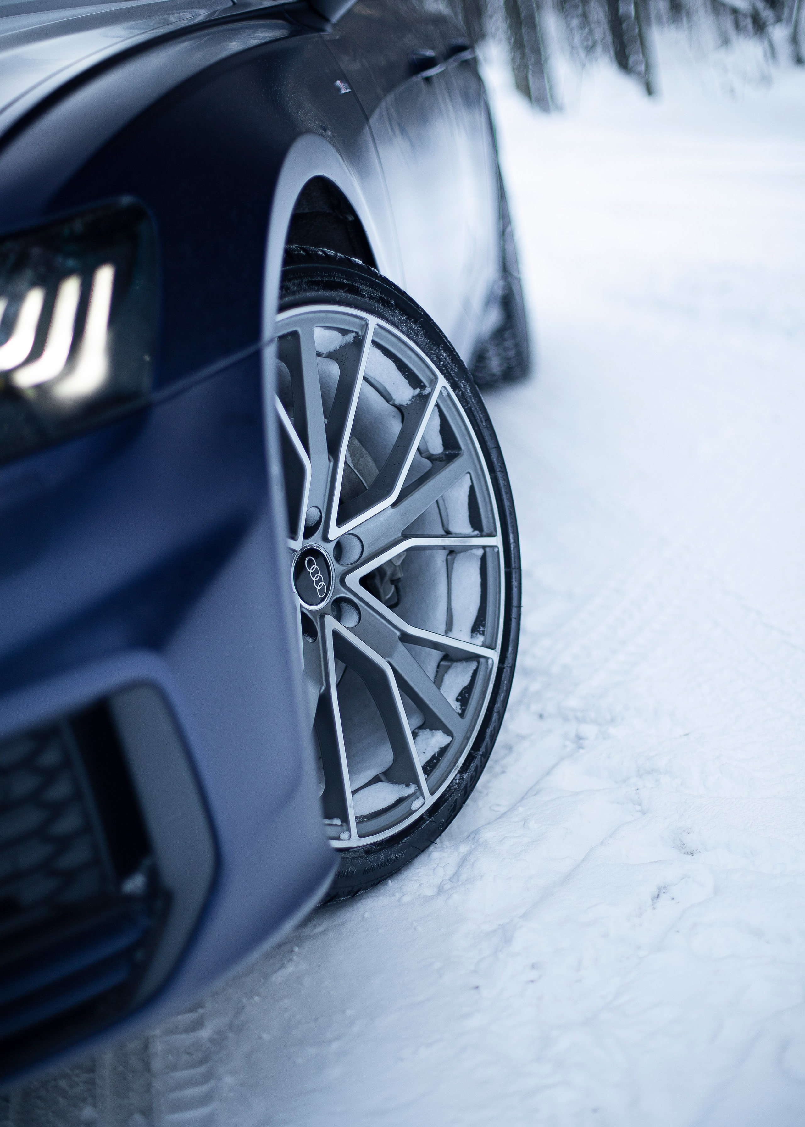 Audi A6 Winter mode. Автомобильный фотограф в Екатеринбурге Сергей Эндерс