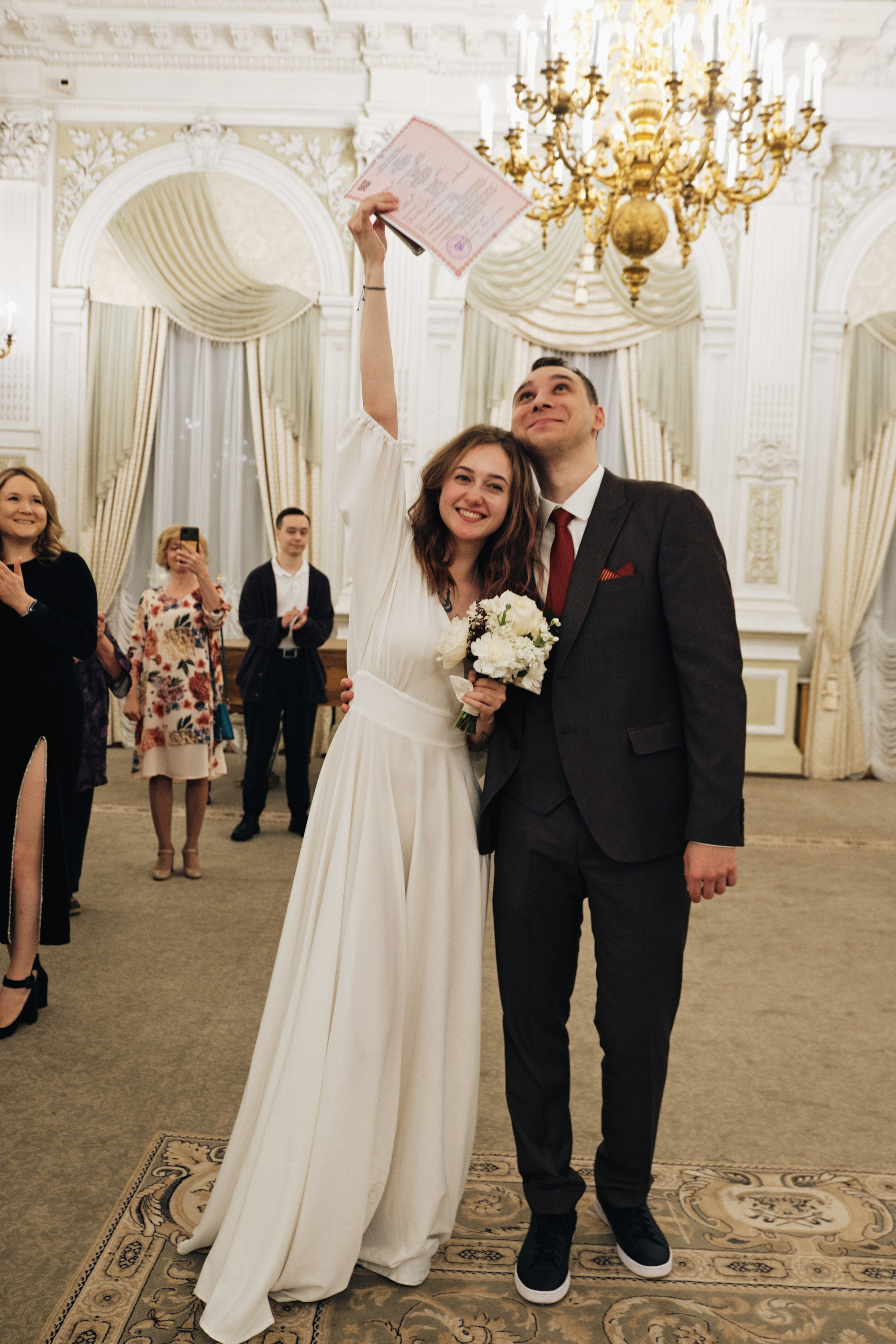 Фотосессия регистрации брака в СПб