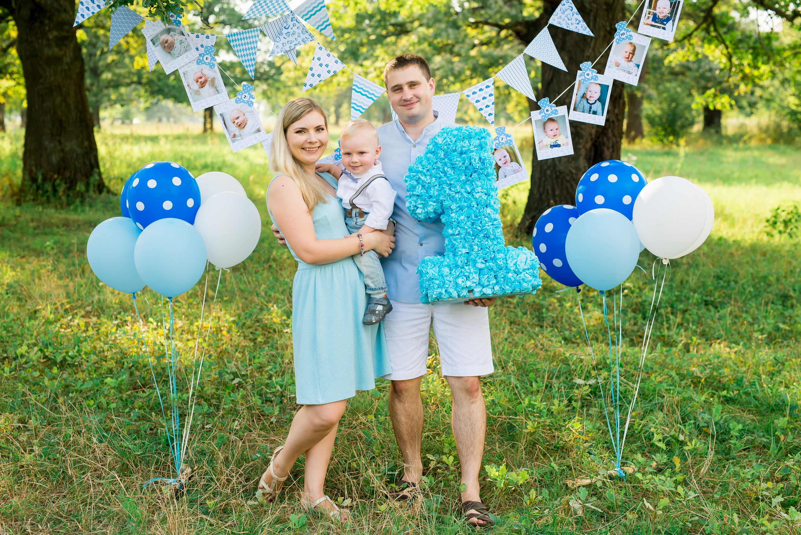 Вова, Маша и маленький Серёжа. Свадебный фотограф в Рязани Вагнер Владимир