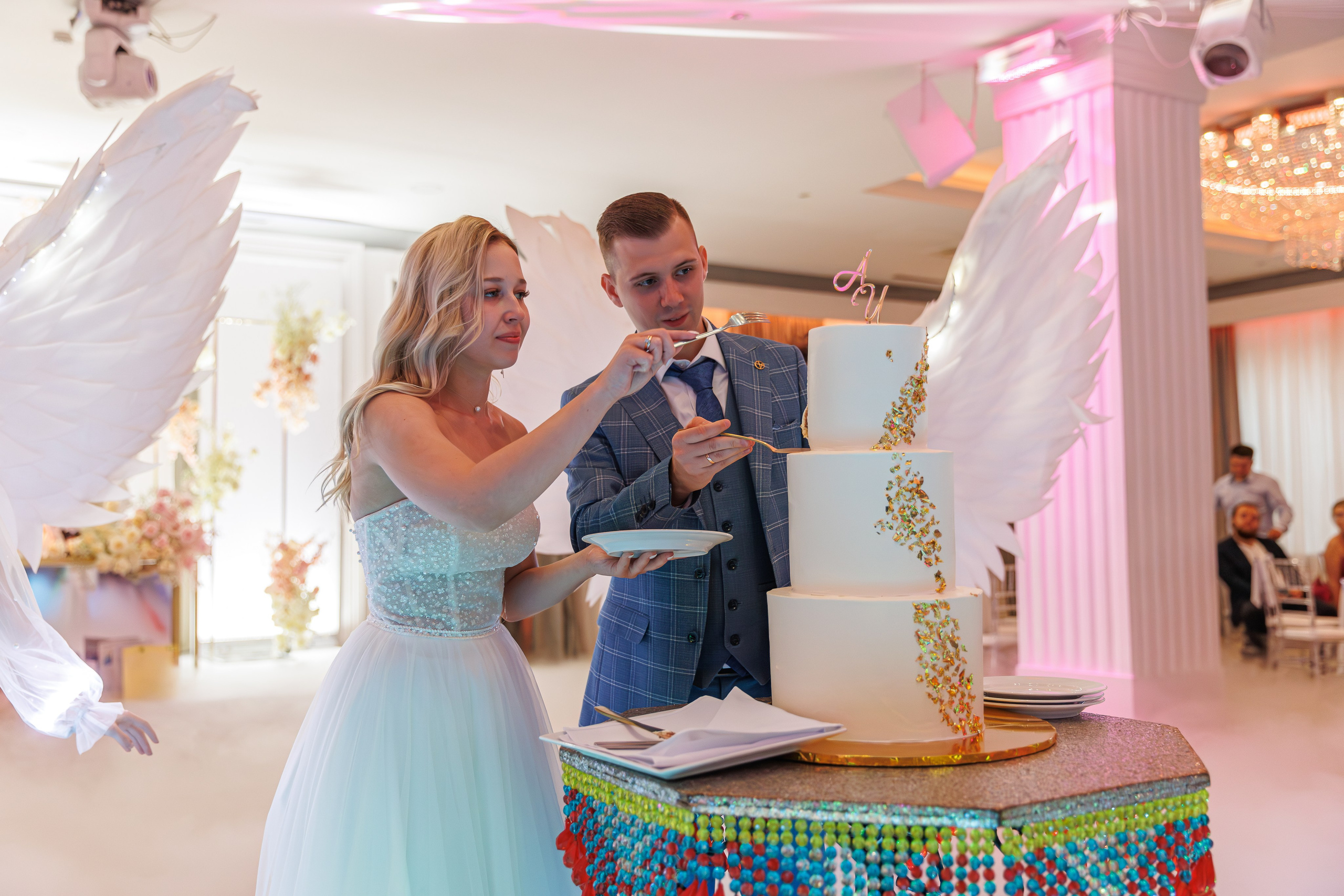 Свадьба в Москва сити и в ресторане Republic Hall. Свадебный фотограф Москва и МО Сергей Киржаев