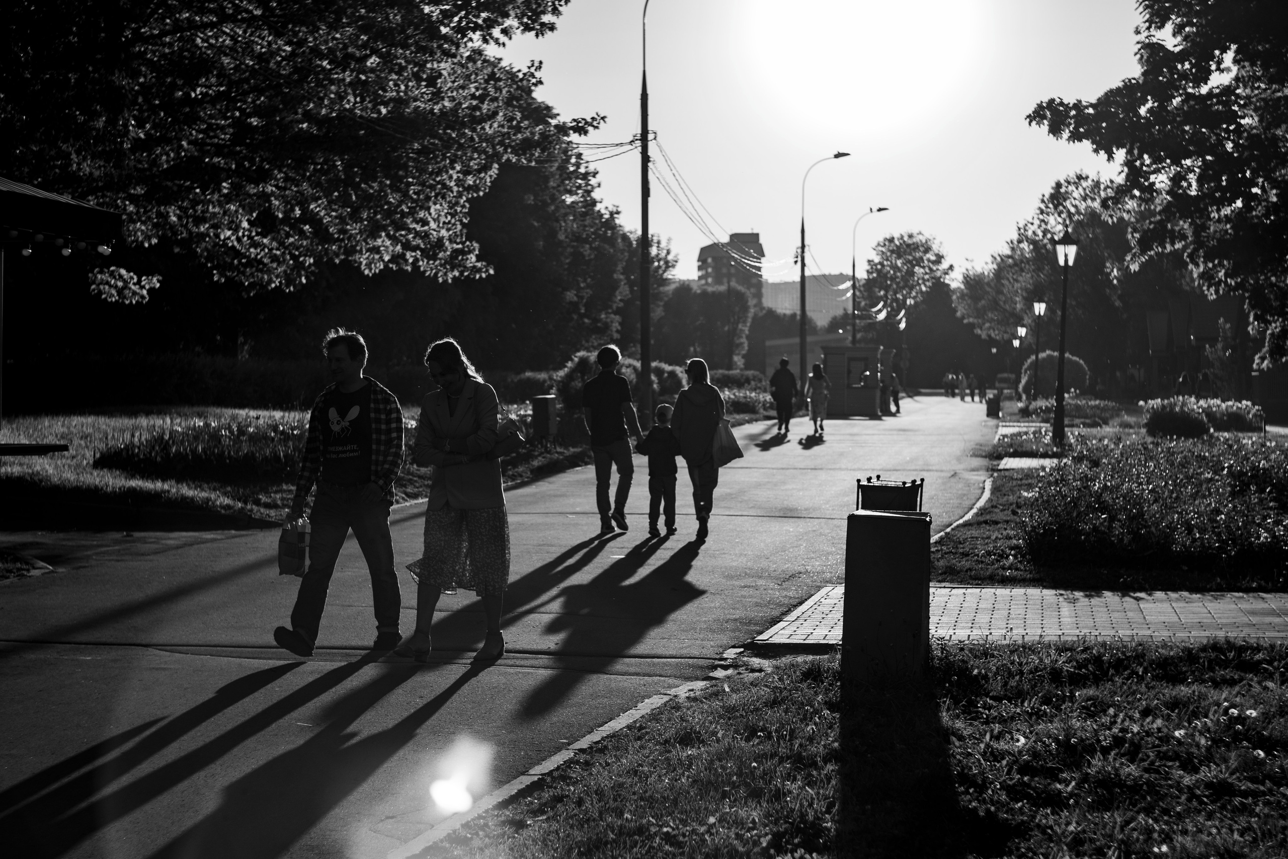 Монохромная Москва. Легкая фотография