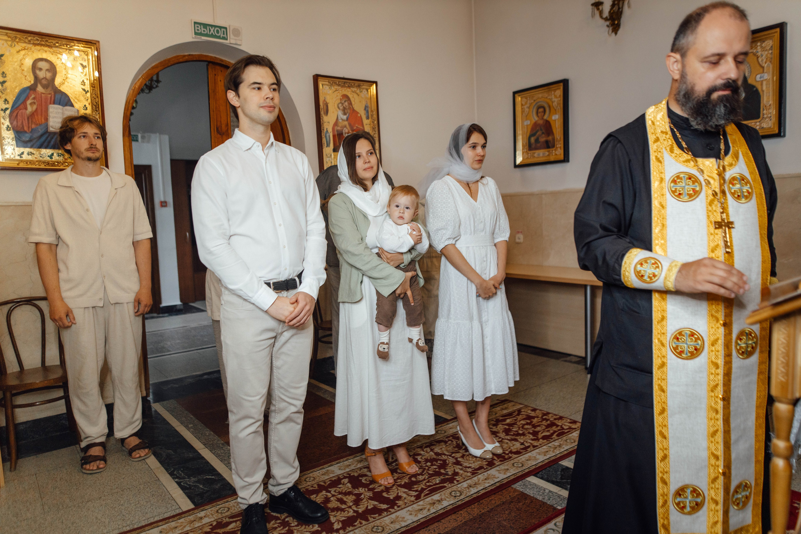 Крещение Льва, храм Марии Магдалины, август 25