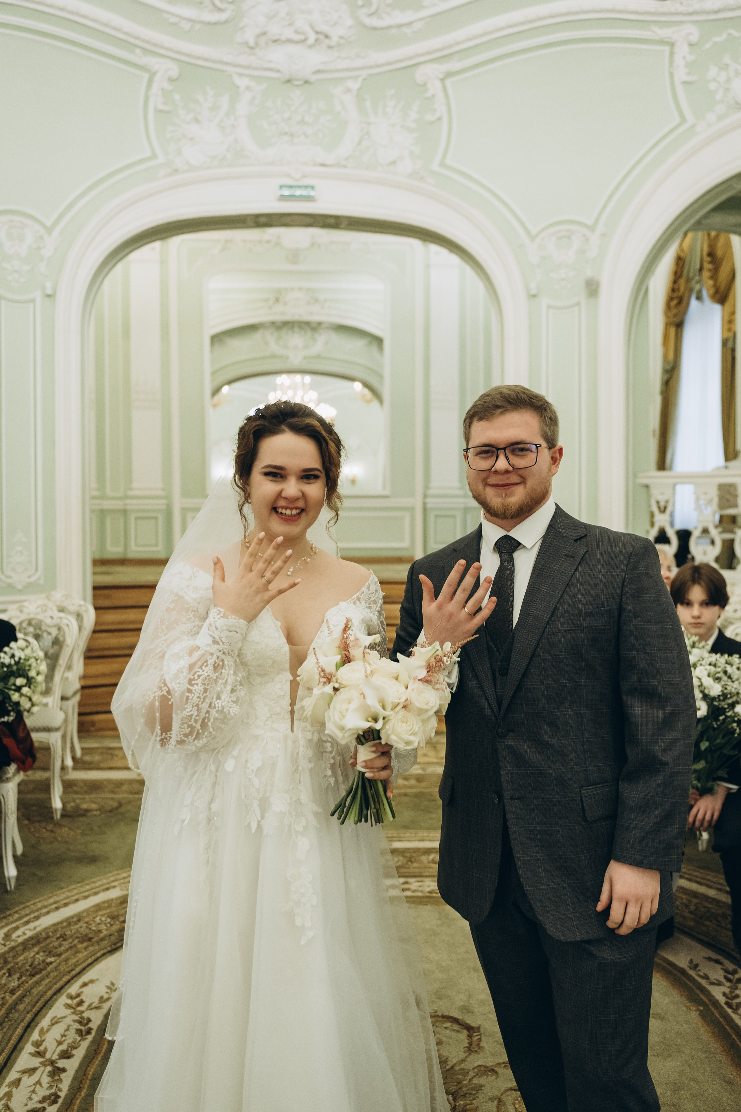 Наш свадебный день (Лахта плаза, Юсуповский дворец, Петроградский загс). Фотограф в Санкт-Петербурге — Лучина Екатерина