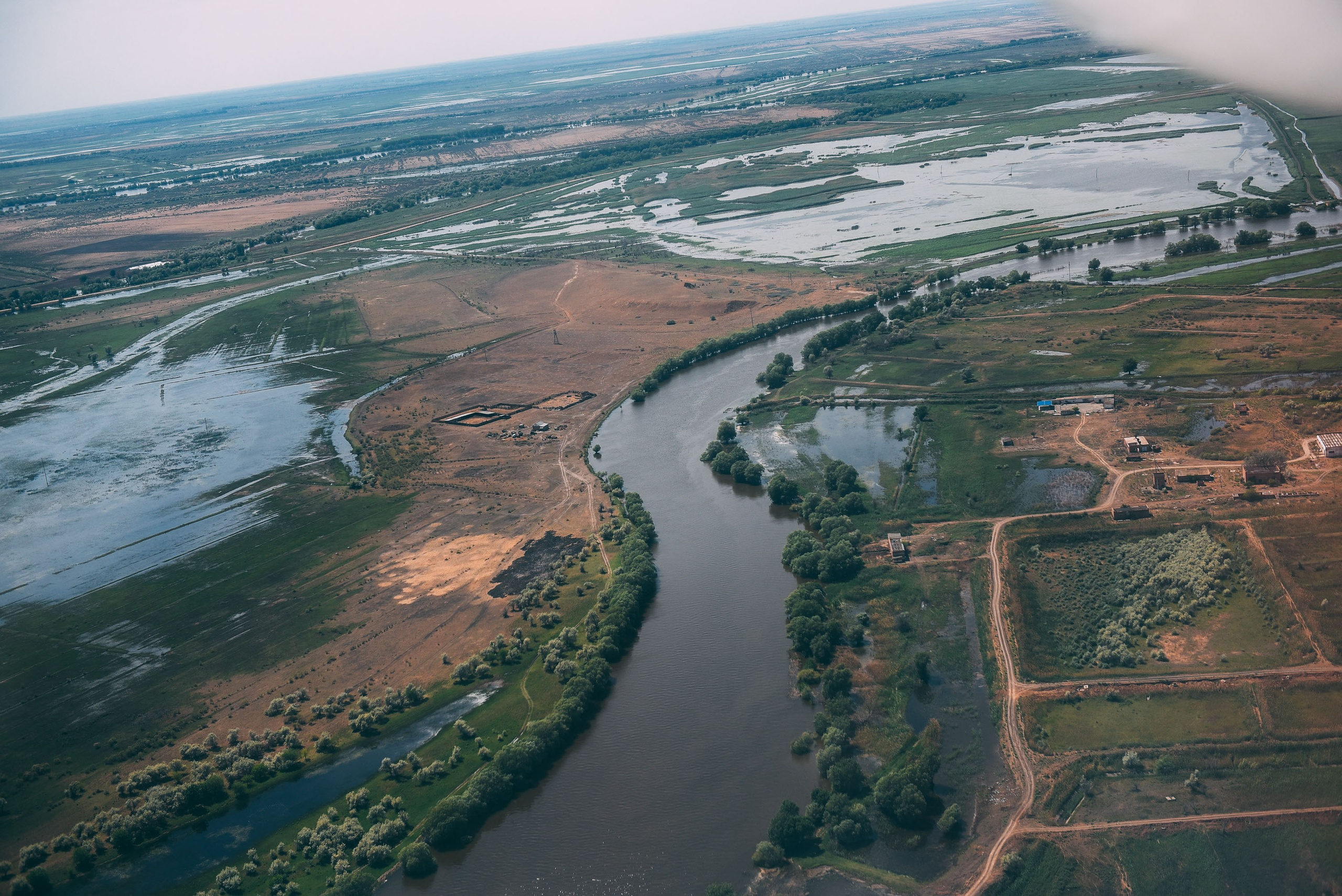 Вид с вертолета. Фотограф Анатолий Деникин