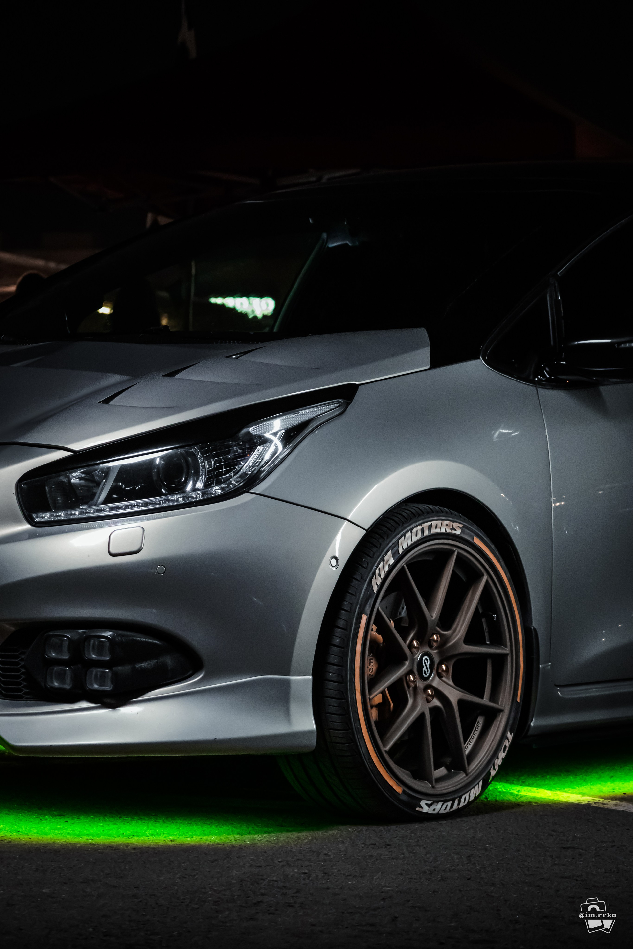 Короткая фотосессия. Kia Ceed. Ирина Санрайз — Автомобильный фотограф в Москве