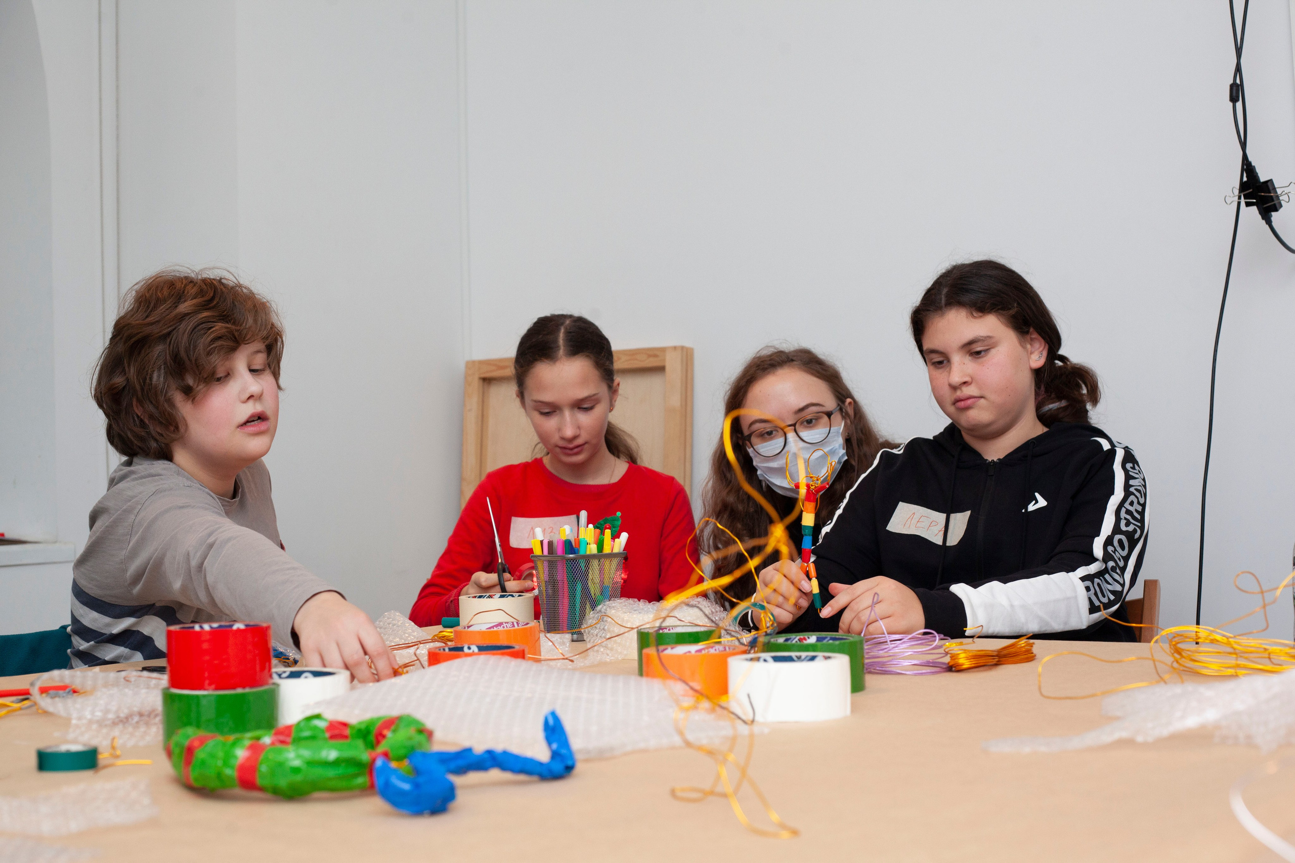 Детский мастер-класс в ММОМА. Stanislav Baryshev — People. Emotions. Atmosphere