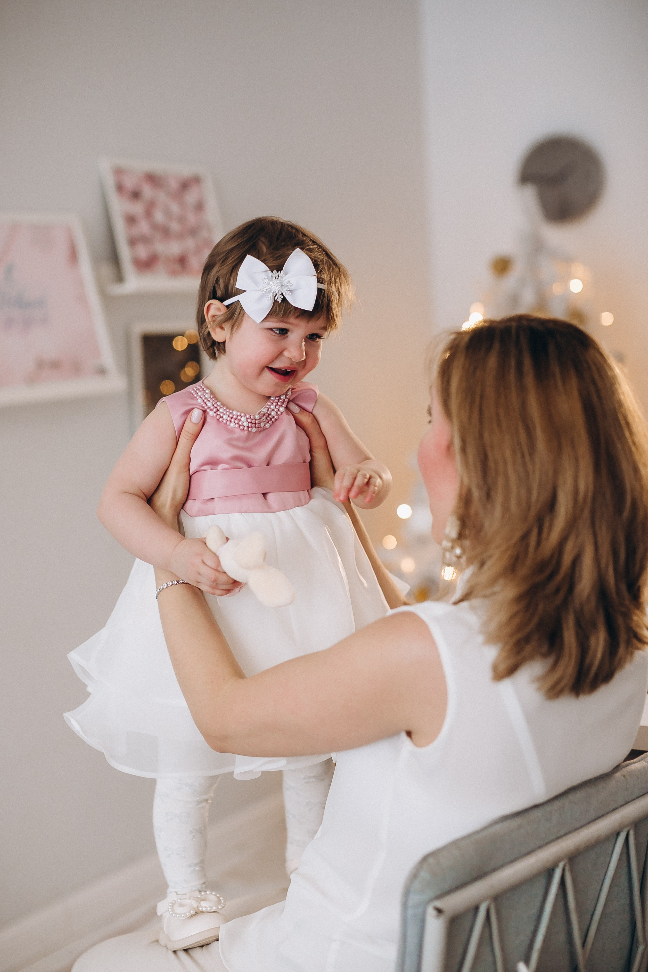 Новогодняя фотосессия в студии. Семейный, детский и школьный фотограф в Москве Рудницкая Анна