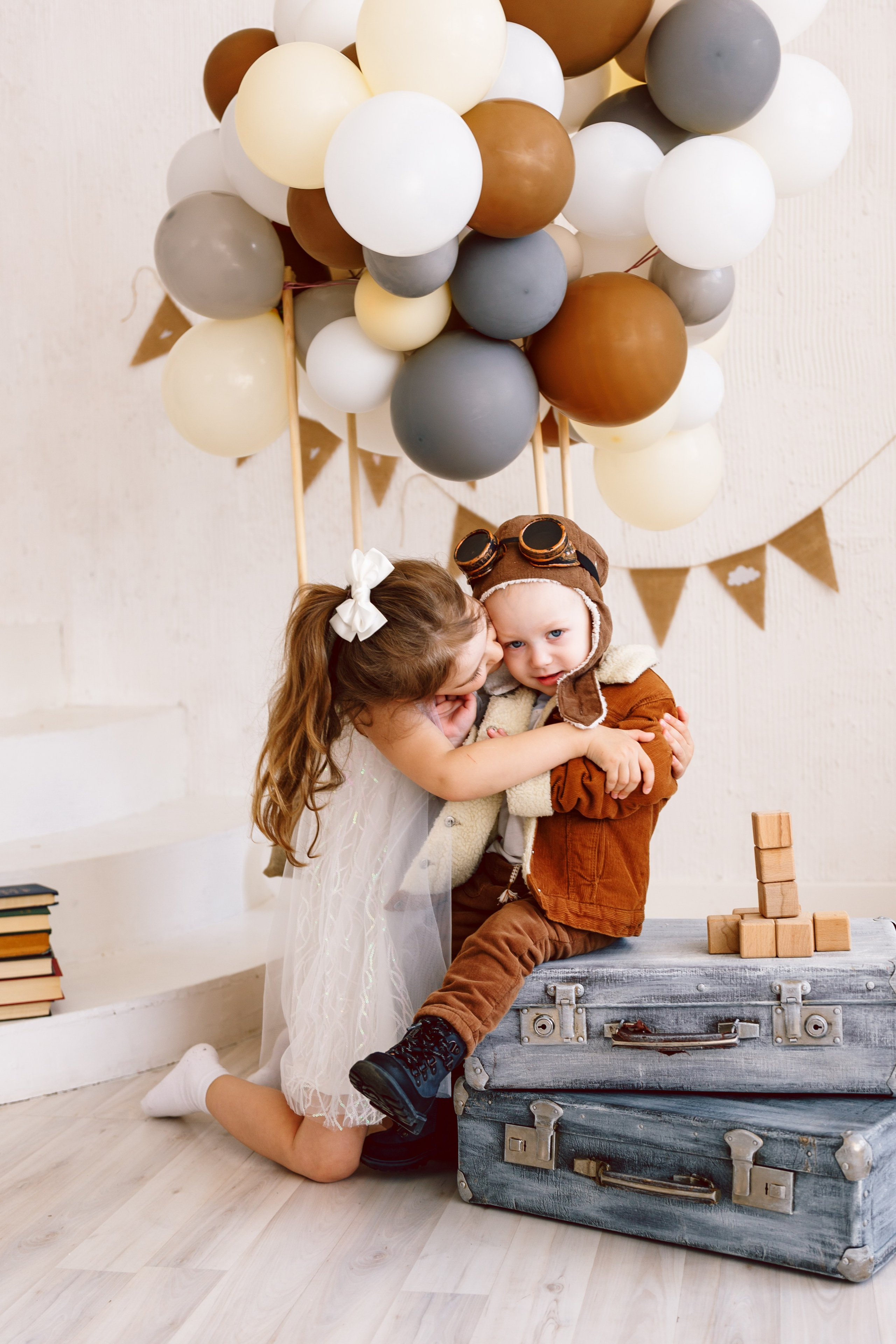 Фотодень «на воздушном шаре» № 1. Фотограф новорожденных Тверь Диана Муляева