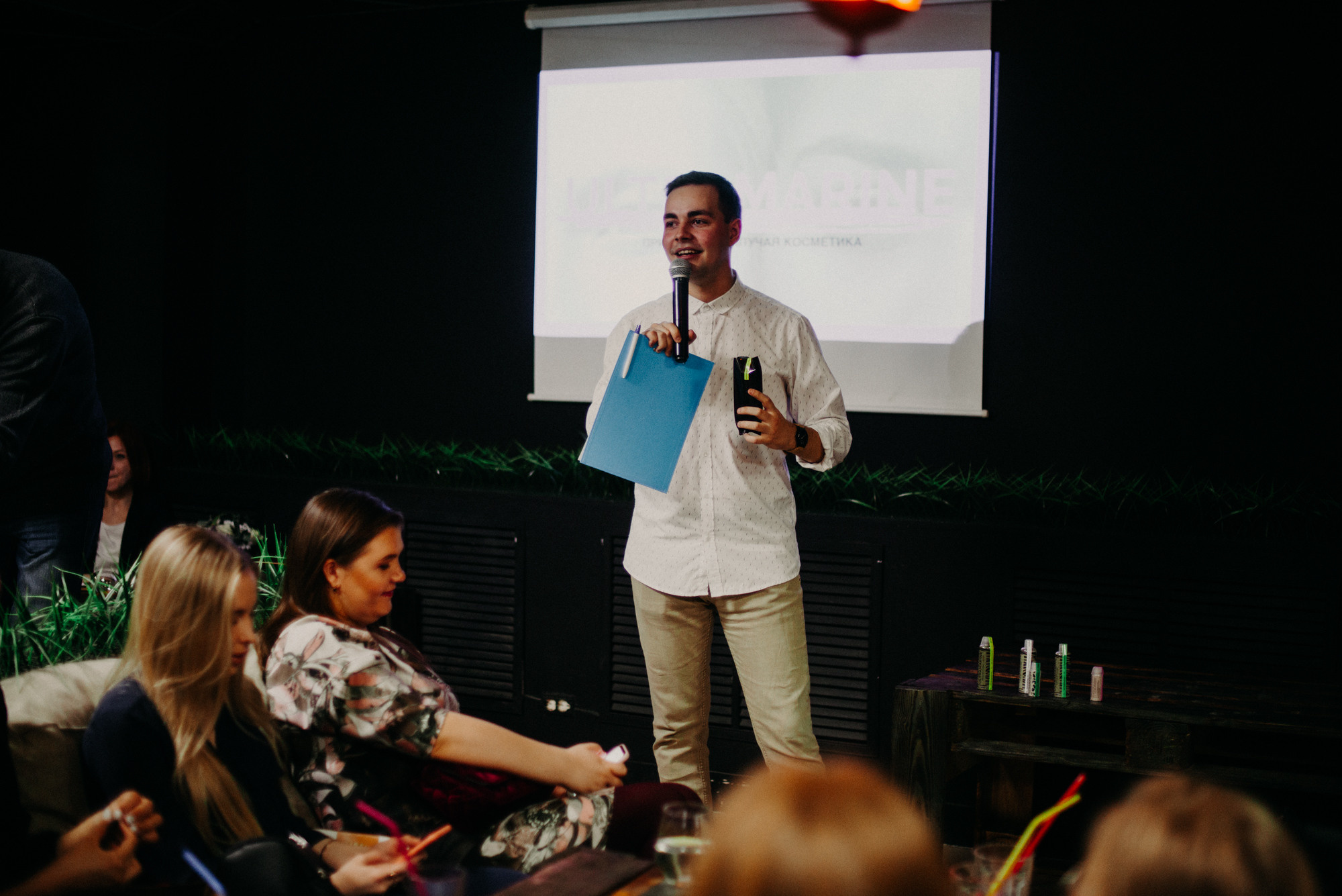Первая презентация бренда косметики Ecomake (Ultramarine). Фотограф в Челябинске Любовь Денисенко