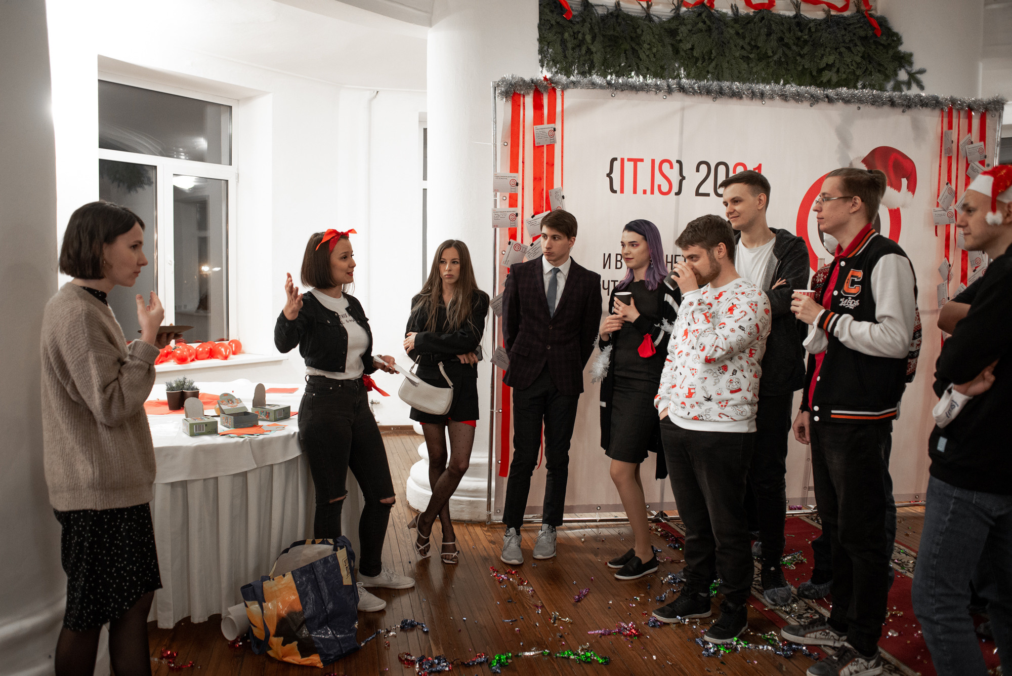 Новогодний корпоратив компании Интерсвязь. Фотограф в Челябинске Любовь Денисенко