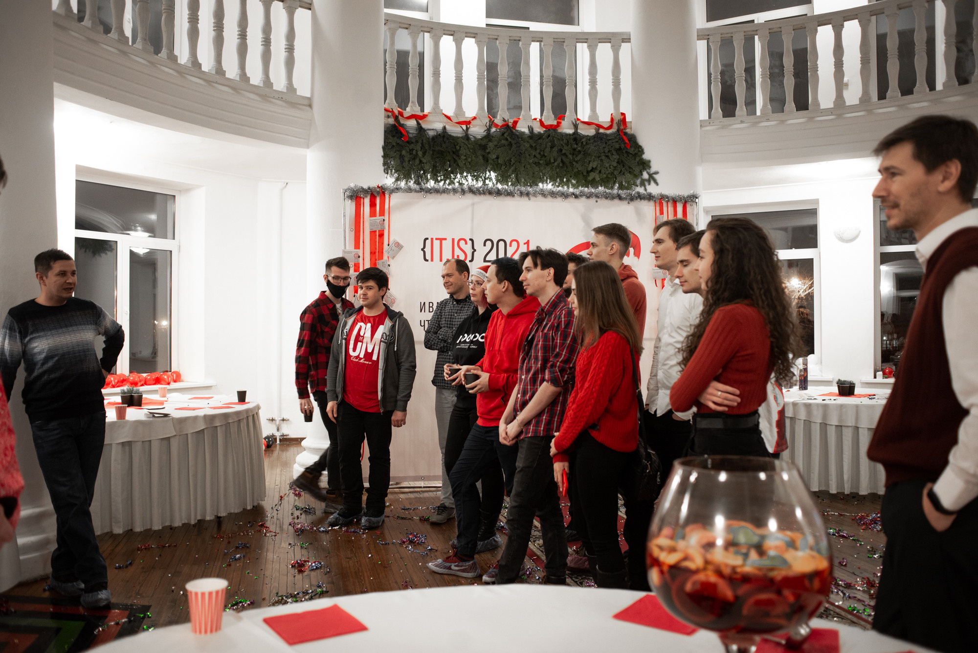 Новогодний корпоратив компании Интерсвязь. Фотограф в Челябинске Любовь Денисенко