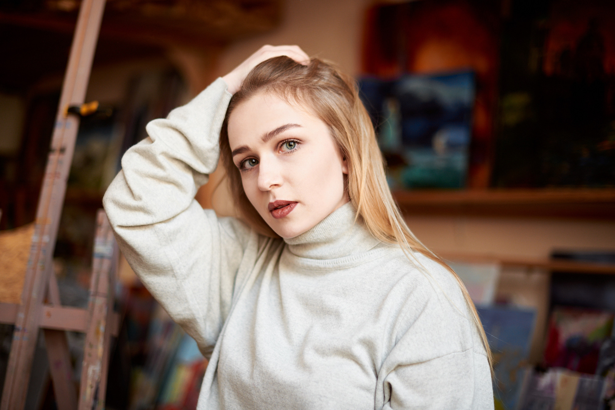 Надя в художественной студии Нюанс. Фотограф в Челябинске Любовь Денисенко