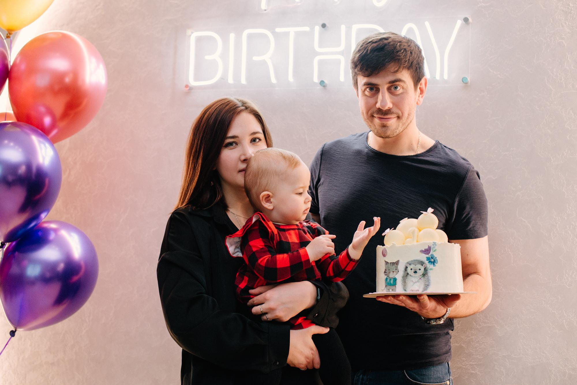 День Рождения Кати 1 годик. Фотограф в Челябинске Любовь Денисенко