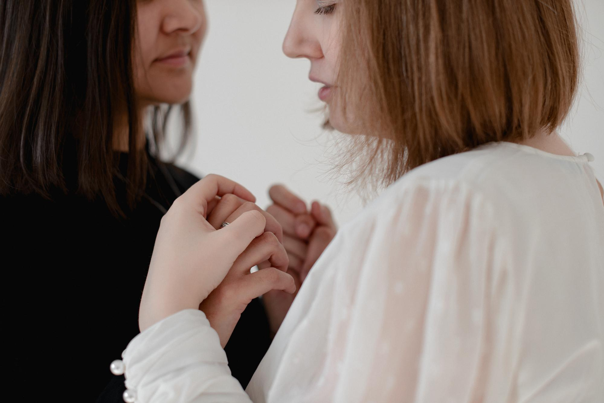 Оля и Резеда. Фотостудия Бланко. Фотограф в Челябинске Любовь Денисенко