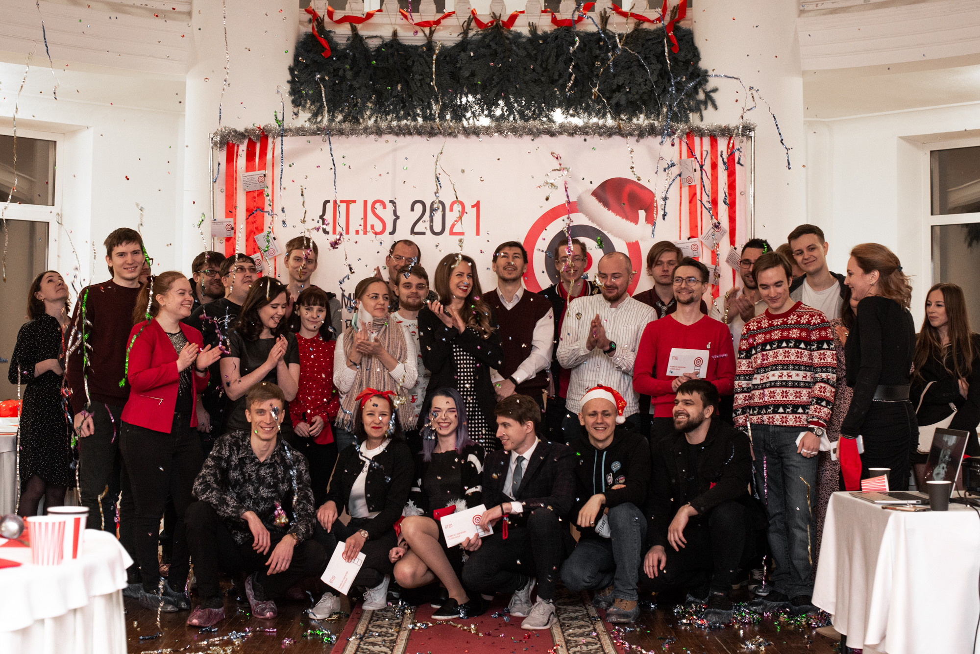 Новогодний корпоратив компании Интерсвязь. Фотограф в Челябинске Любовь Денисенко