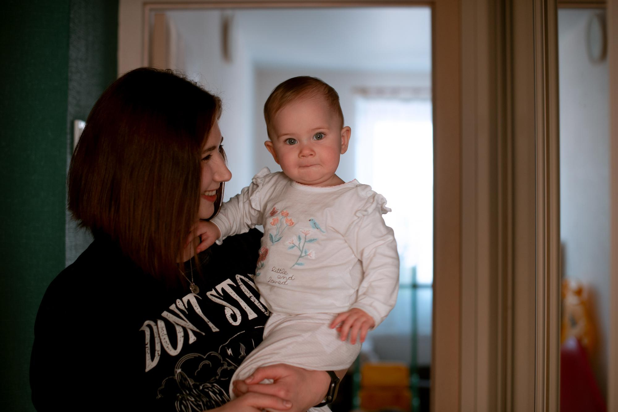 Корытко. Домашняя. Кате 1 годик. Фотограф в Челябинске Любовь Денисенко