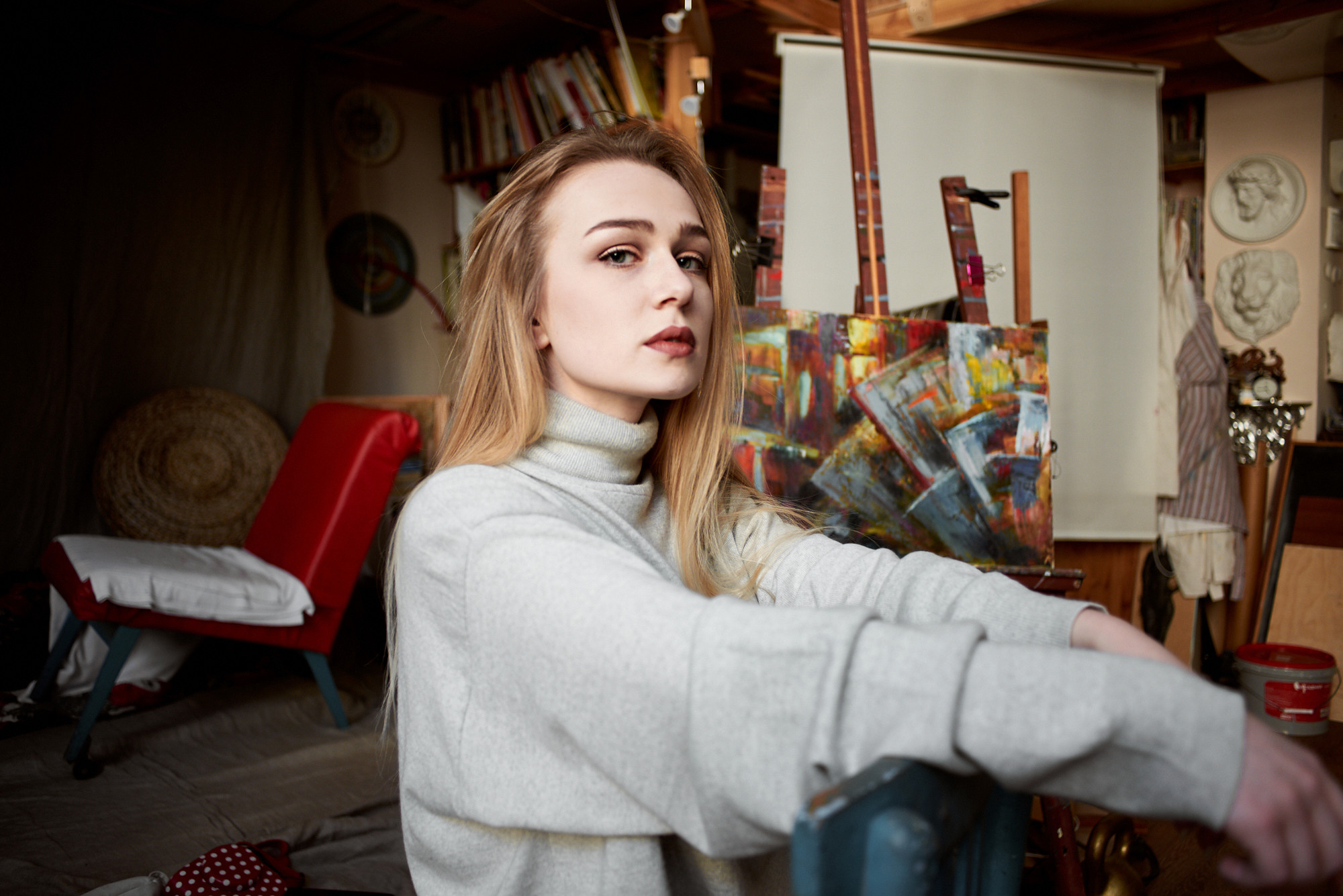 Надя в художественной студии Нюанс. Фотограф в Челябинске Любовь Денисенко