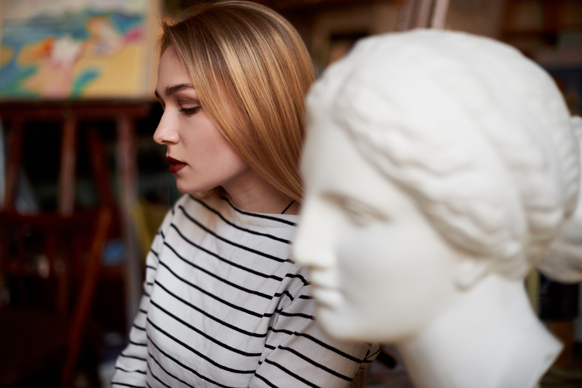 Надя в художественной студии Нюанс. Фотограф в Челябинске Любовь Денисенко